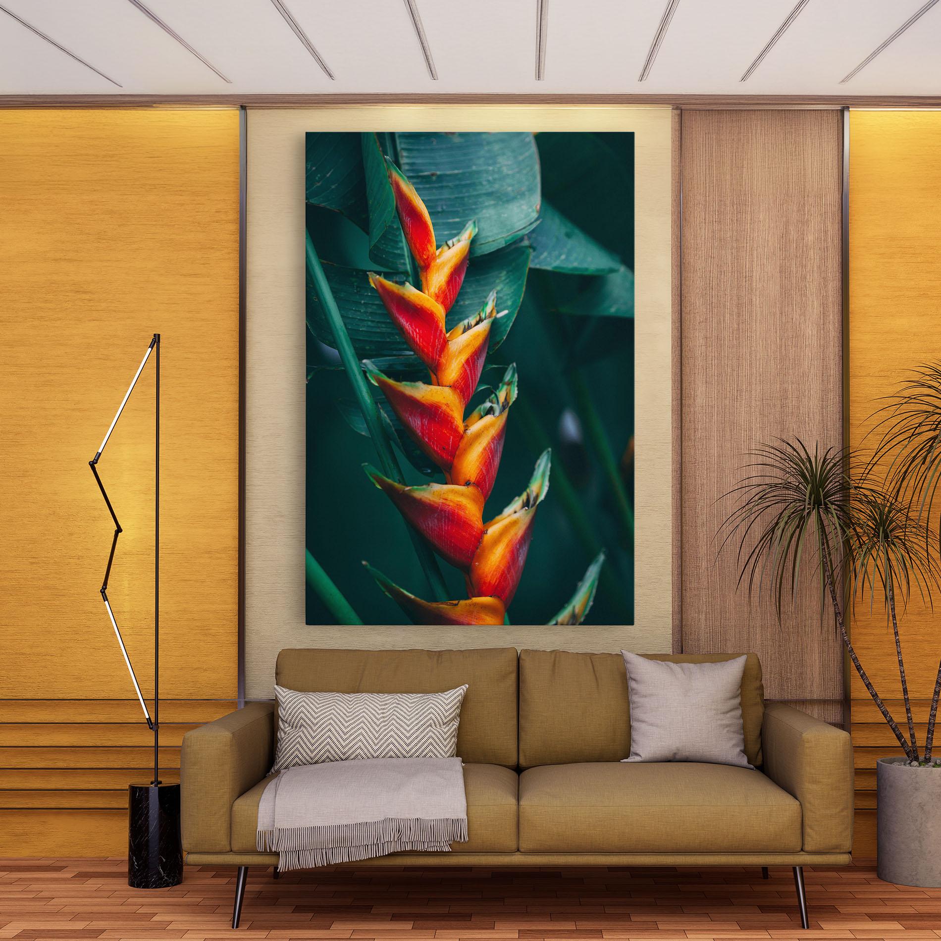 Vászonkép Red Orange Exotic mockup 9