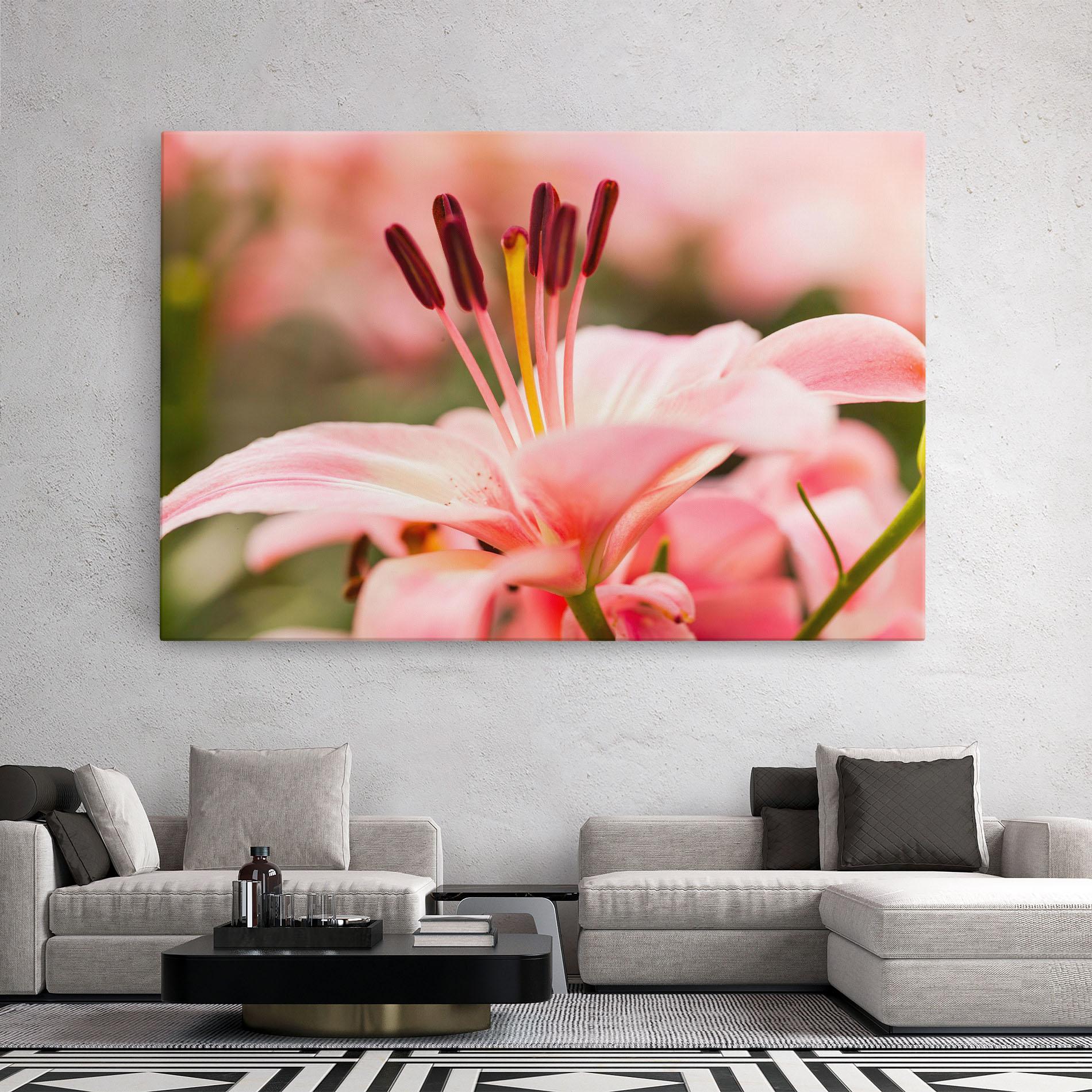 Vászonkép Flower mockup 2