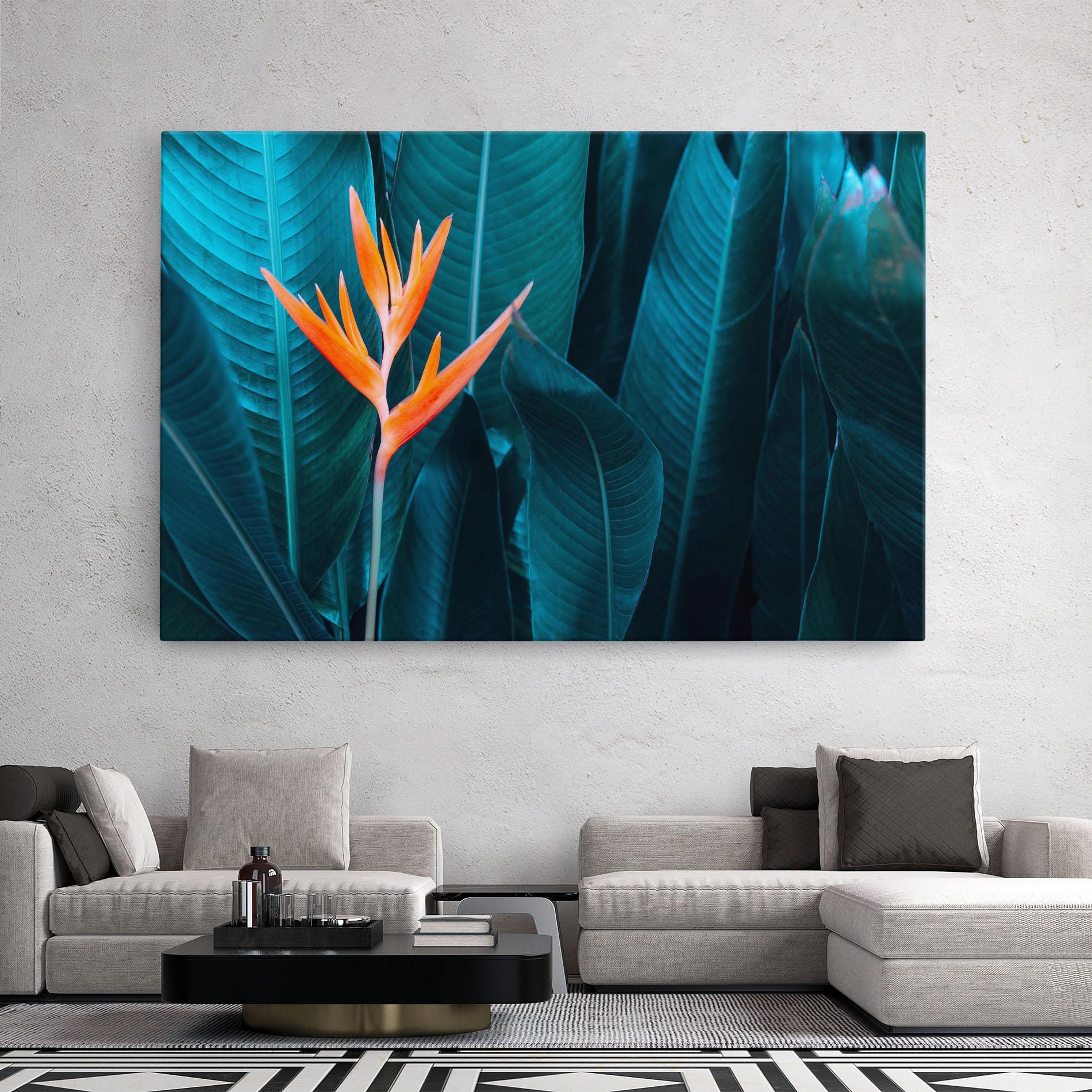 Vászonkép Orange Green Exotic mockup 2