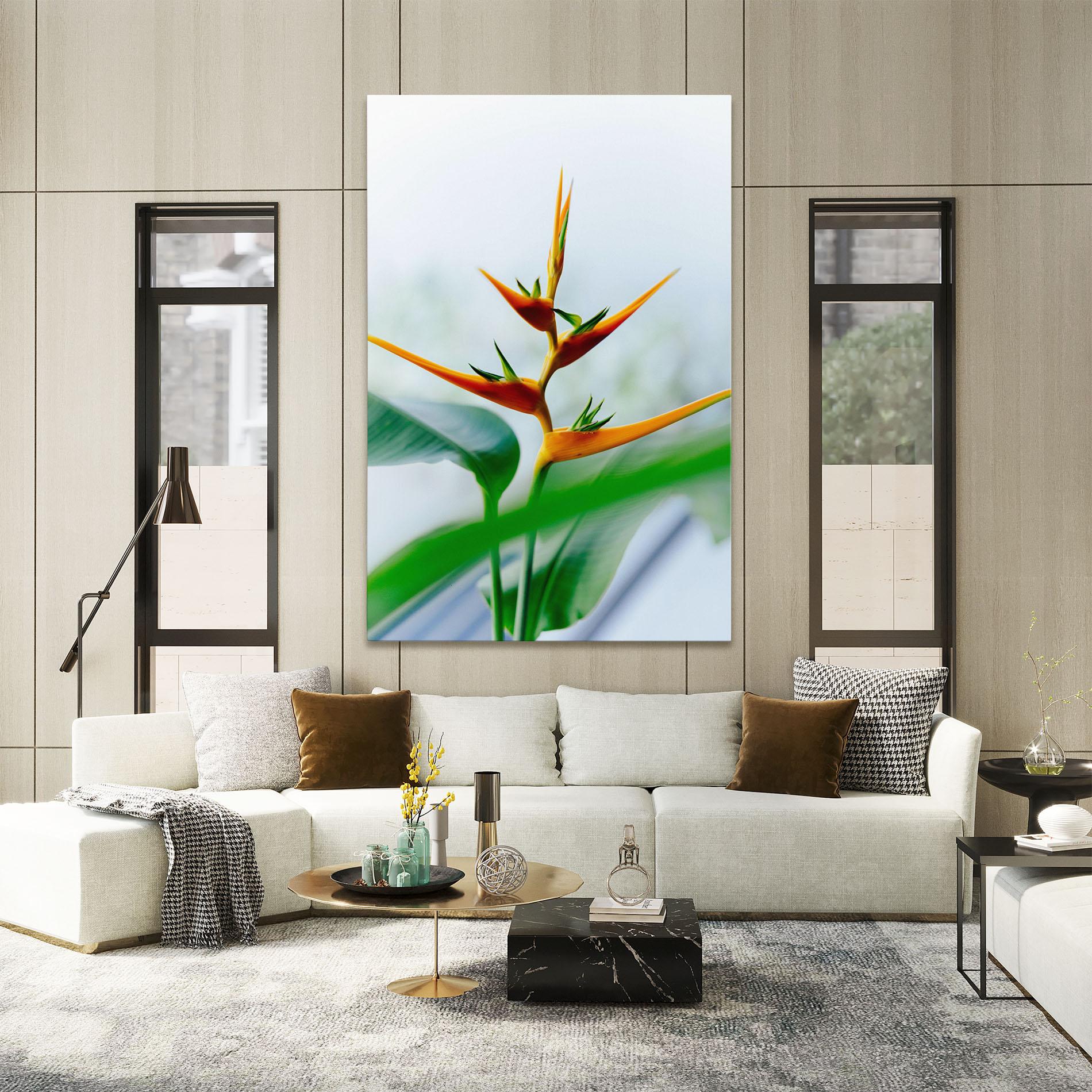 Vászonkép Exotic Orange Green mockup 2