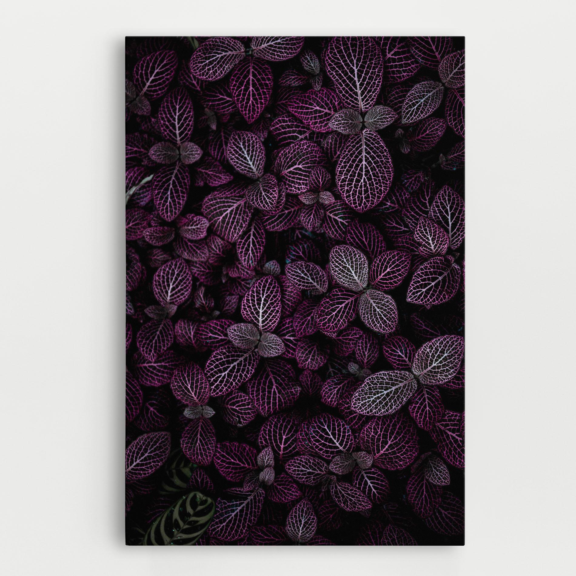 Vászonkép Purple Leaves mockup 0