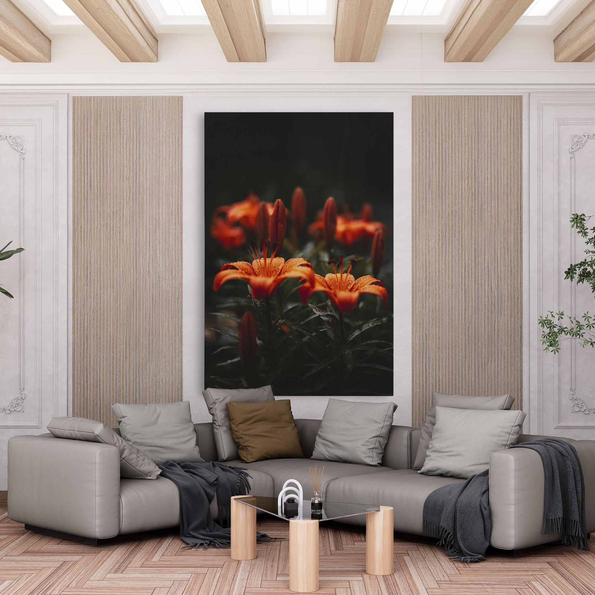 Vászonkép Dreamy Wild Flower mockup 6