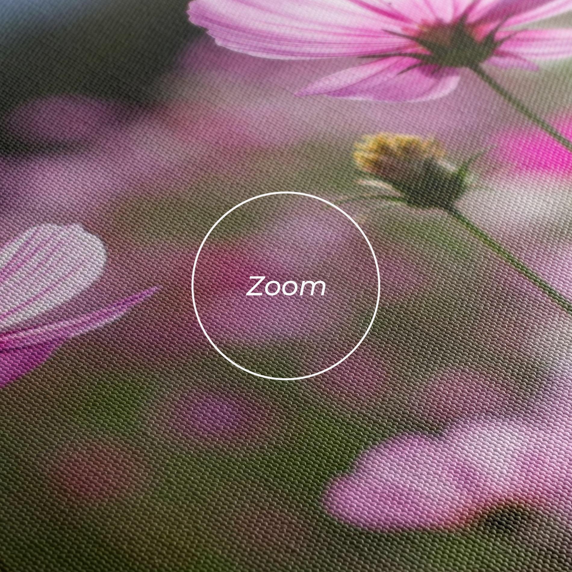 Vászonkép Cosmos Flower mockup 3
