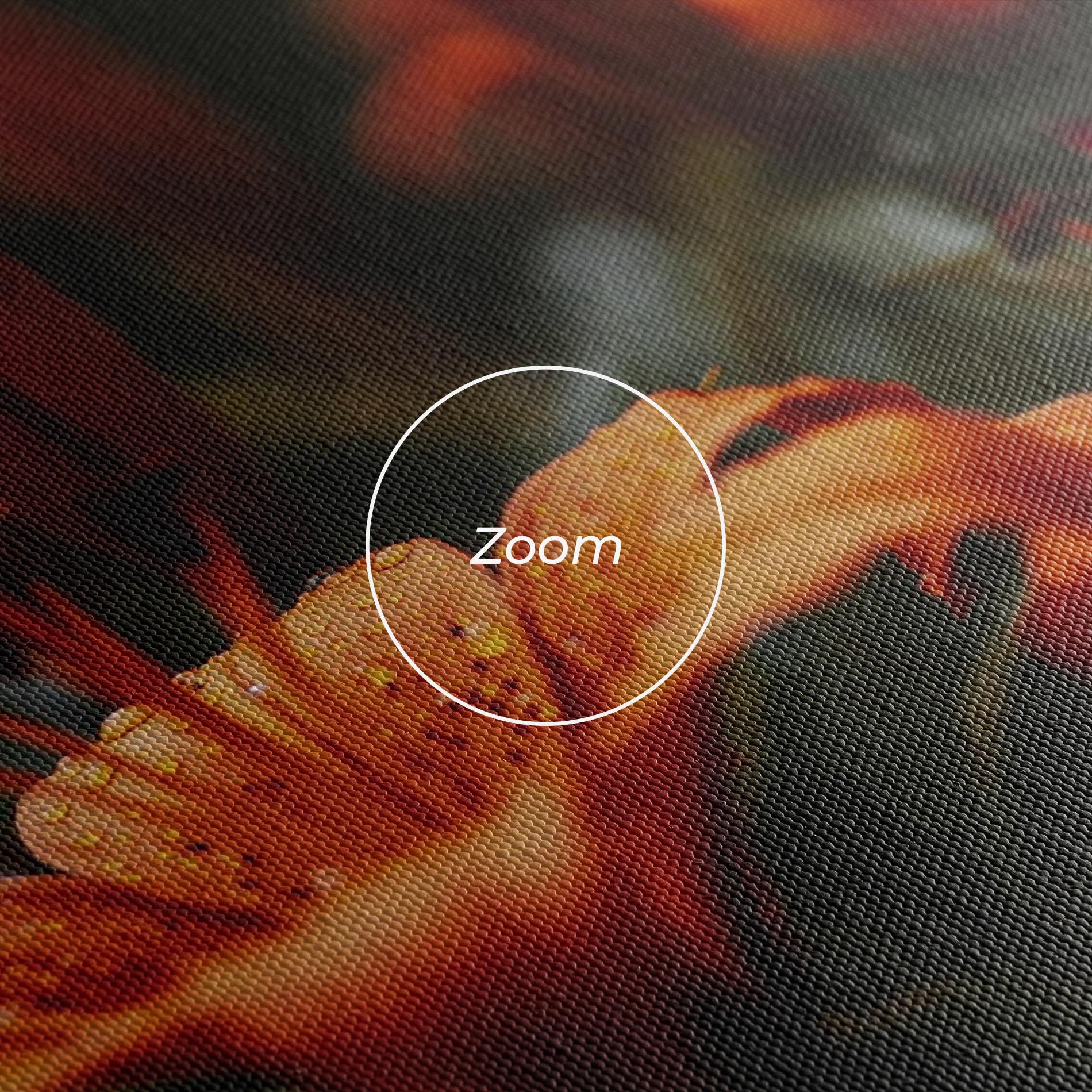 Vászonkép Dreamy Wild Flower mockup 3