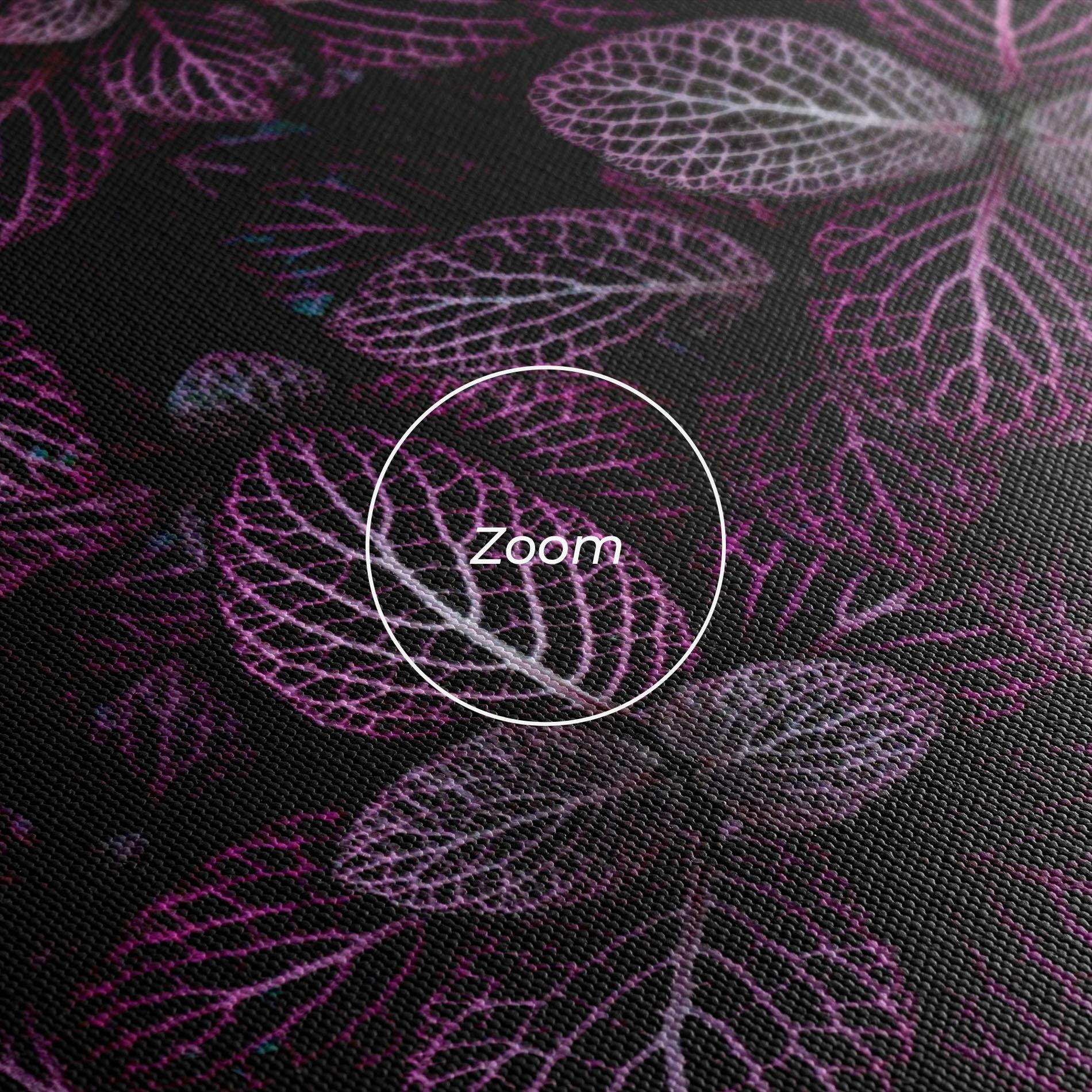 Vászonkép Purple Leaves mockup 3