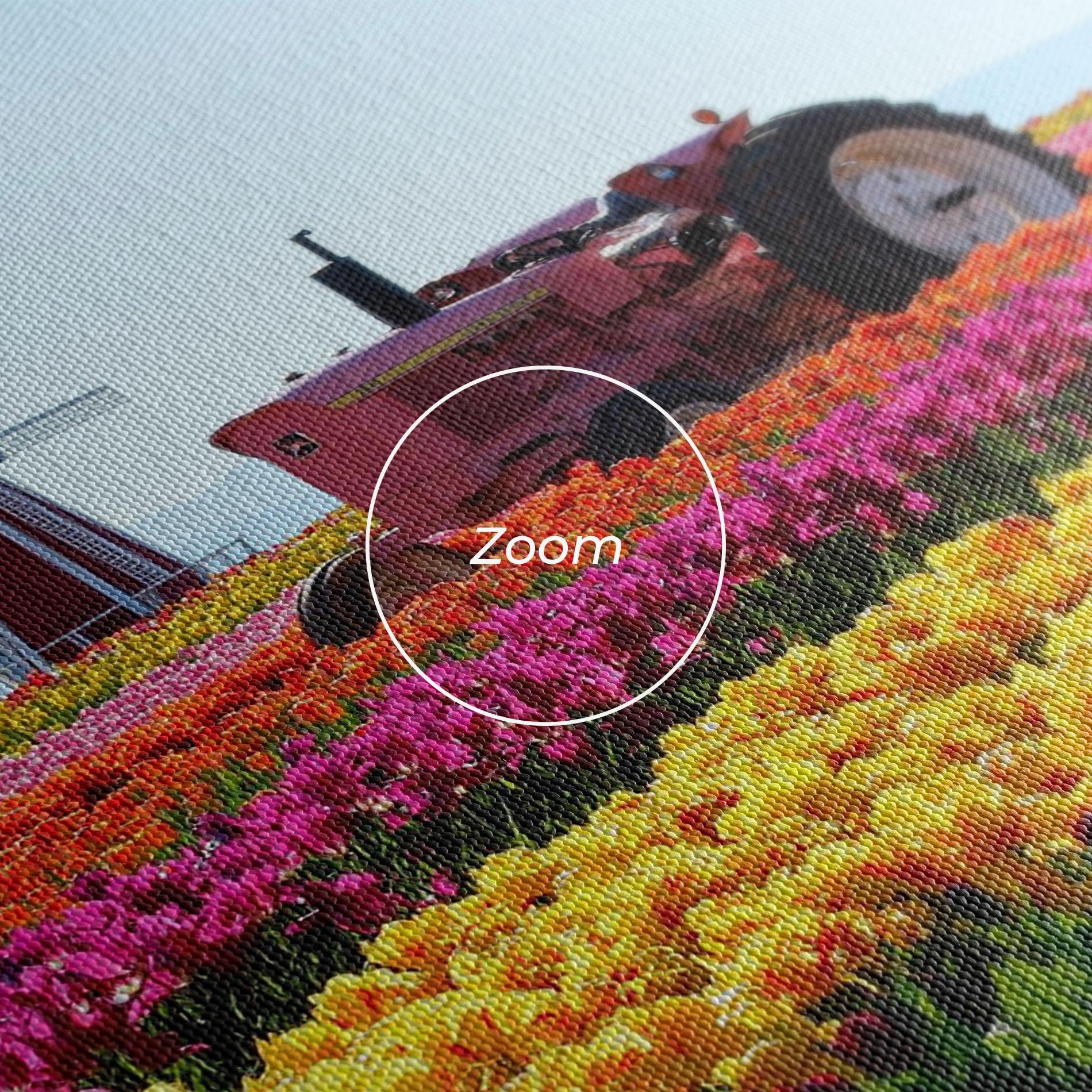 Vászonkép Working Wild Field mockup 3