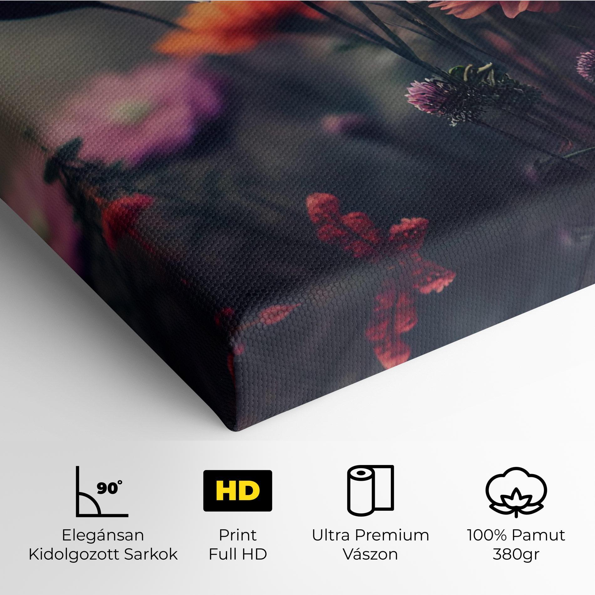 Vászonkép Beautiful Flower Garden mockup 4