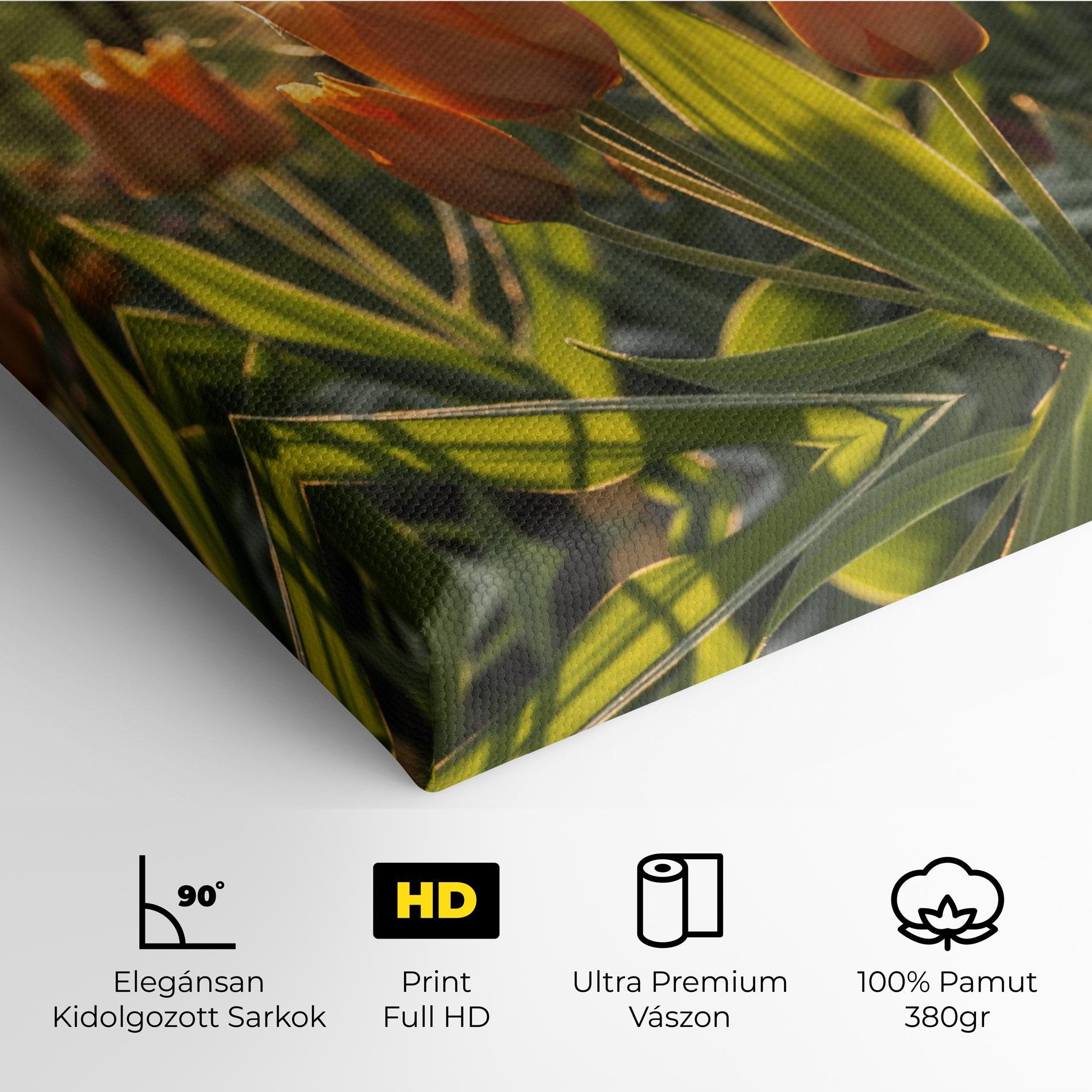 Vászonkép Forest Tulips mockup 4