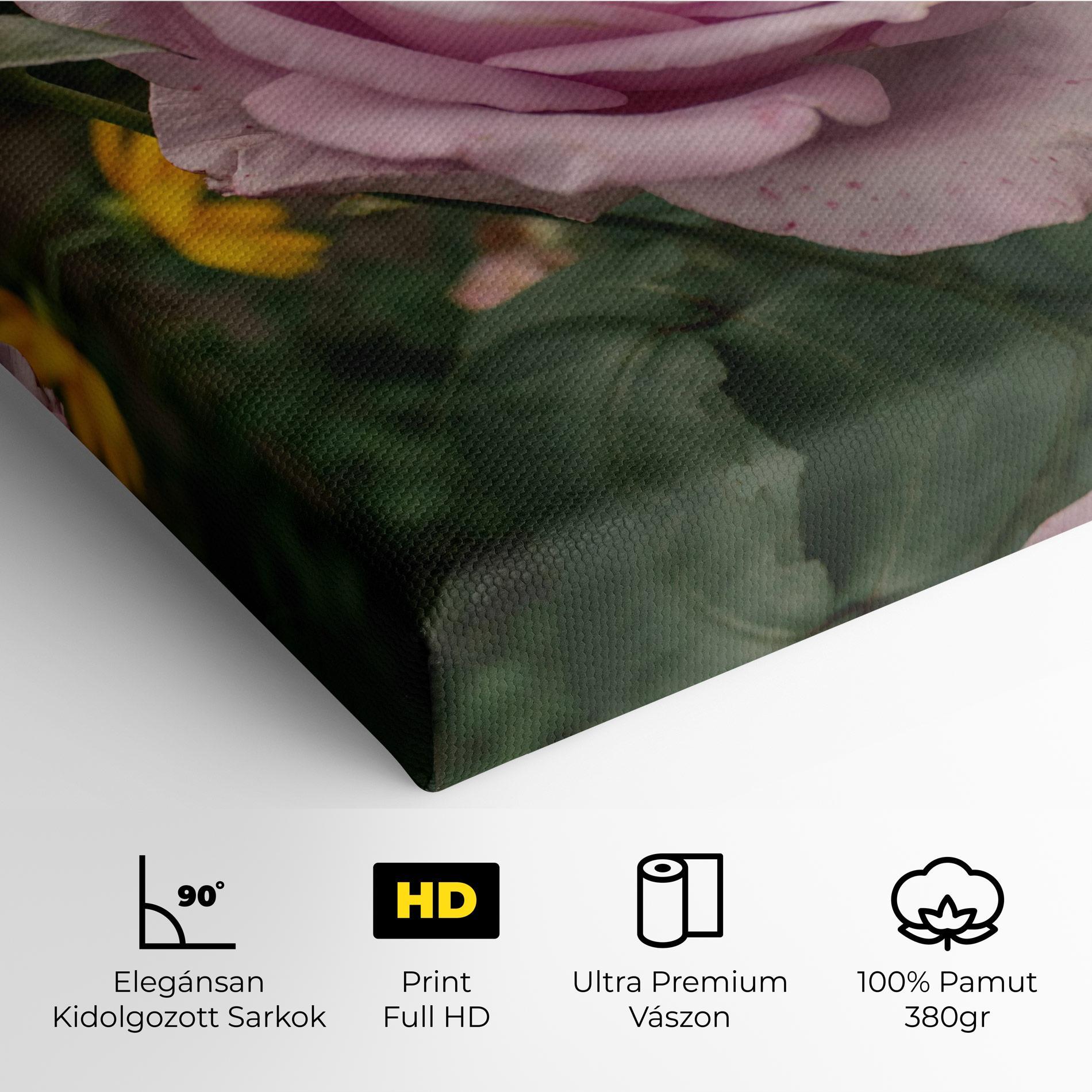 Vászonkép Garden Pink Rose mockup 4