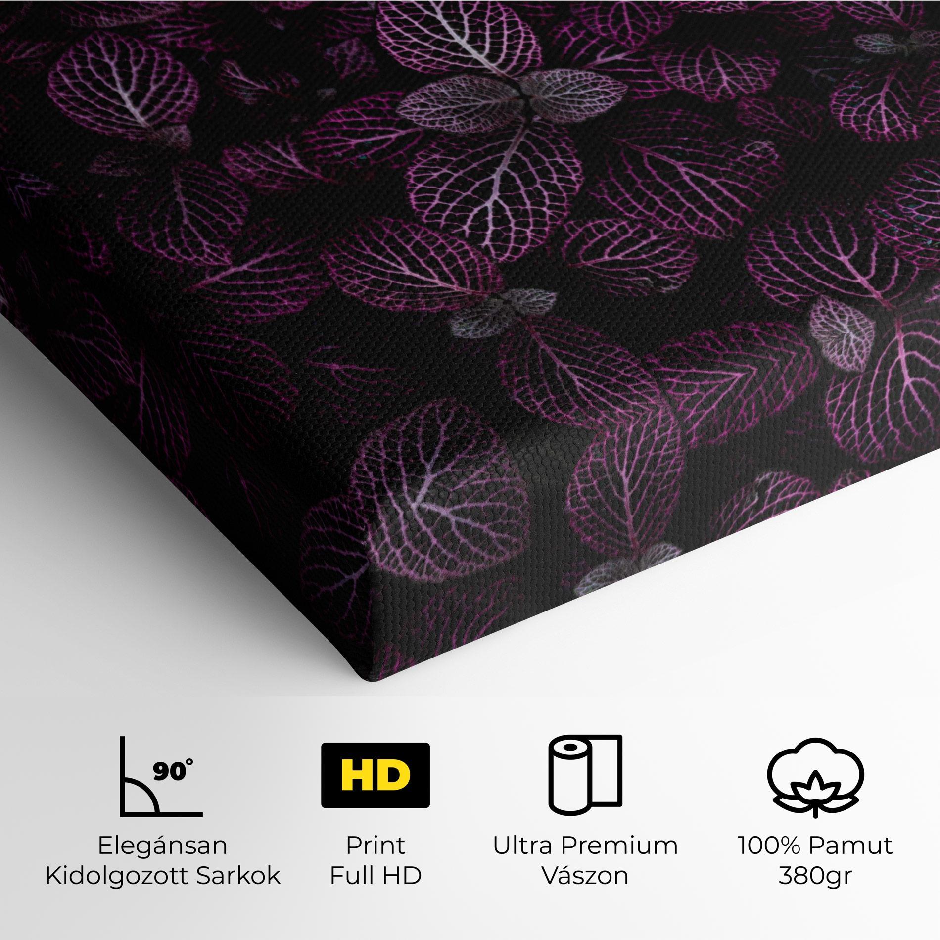 Vászonkép Purple Leaves mockup 4