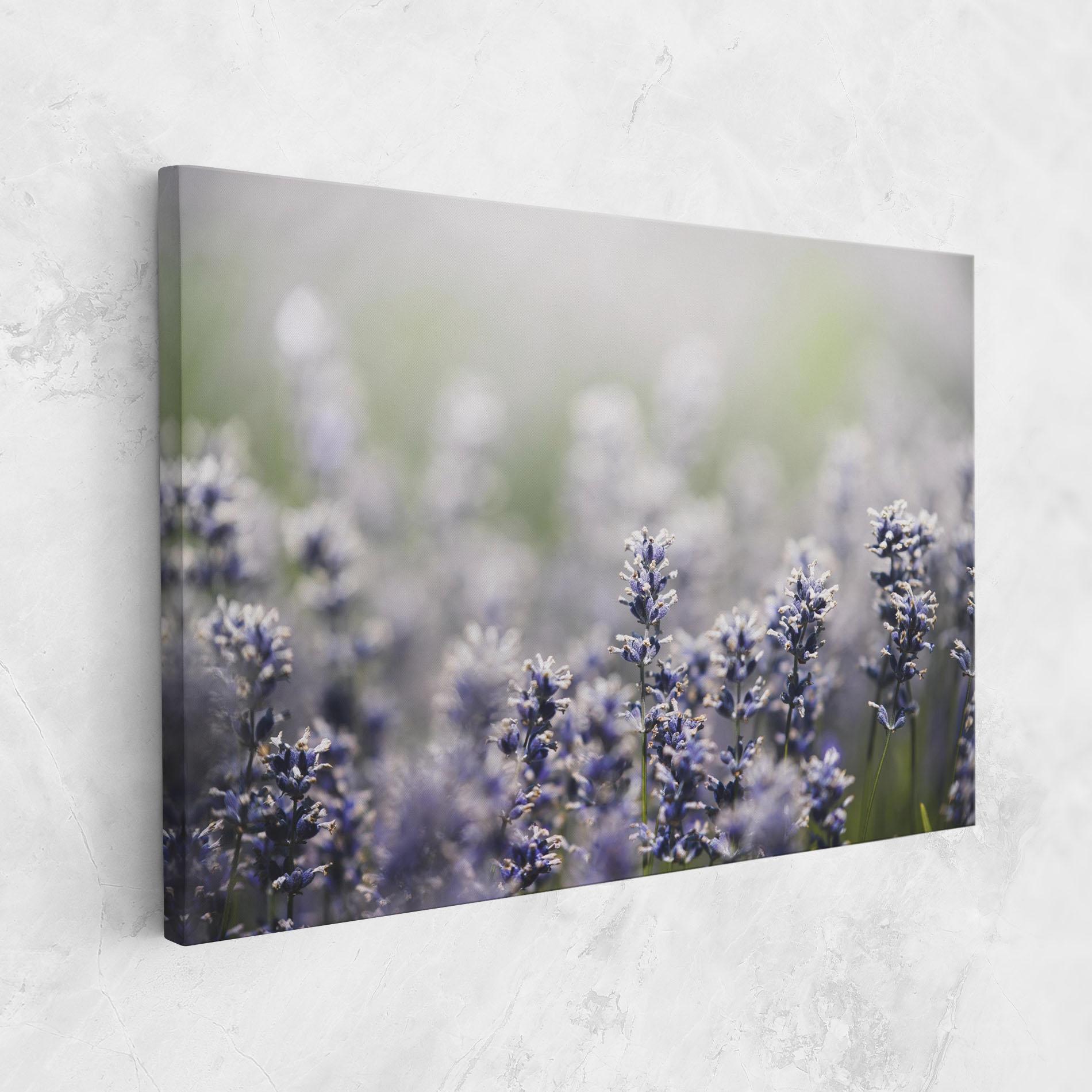 Vászonkép White Purple Wild mockup 1