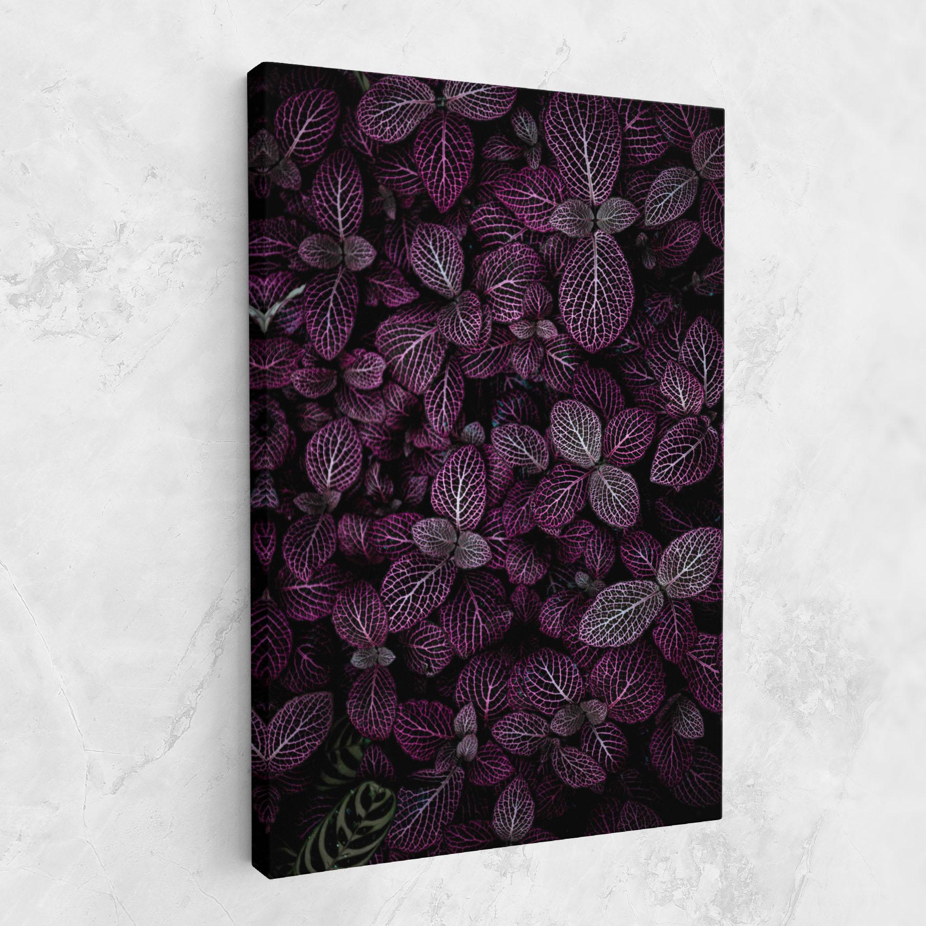 Vászonkép Purple Leaves mockup 1