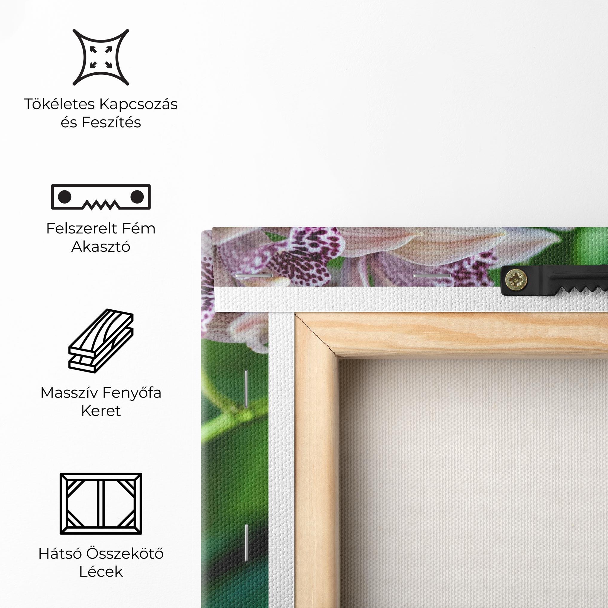 Vászonkép Cymbidium Orchid mockup 5