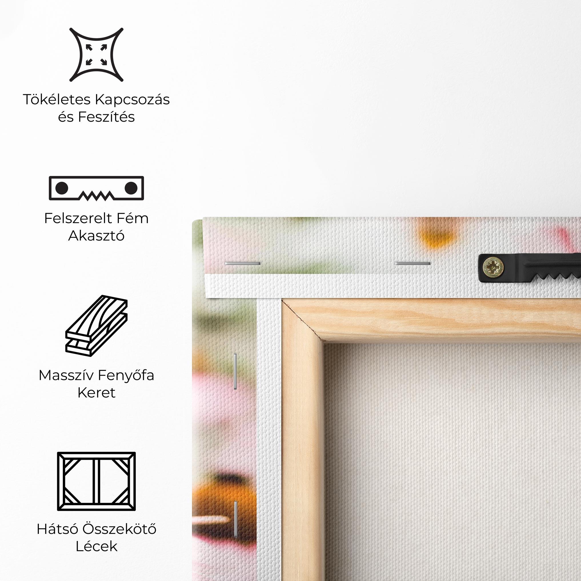 Vászonkép Daylight Flower mockup 5