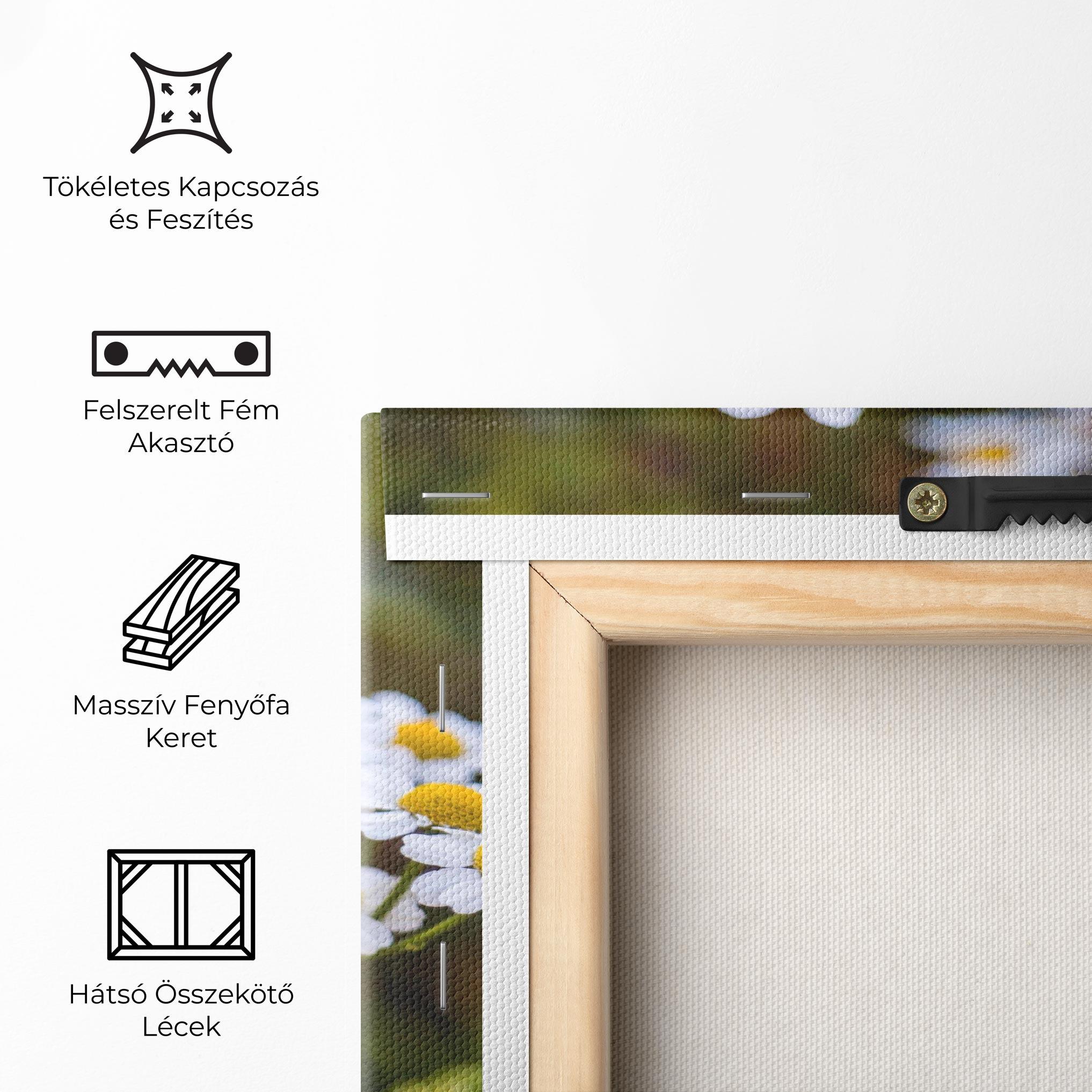 Vászonkép Flowers Garden mockup 5