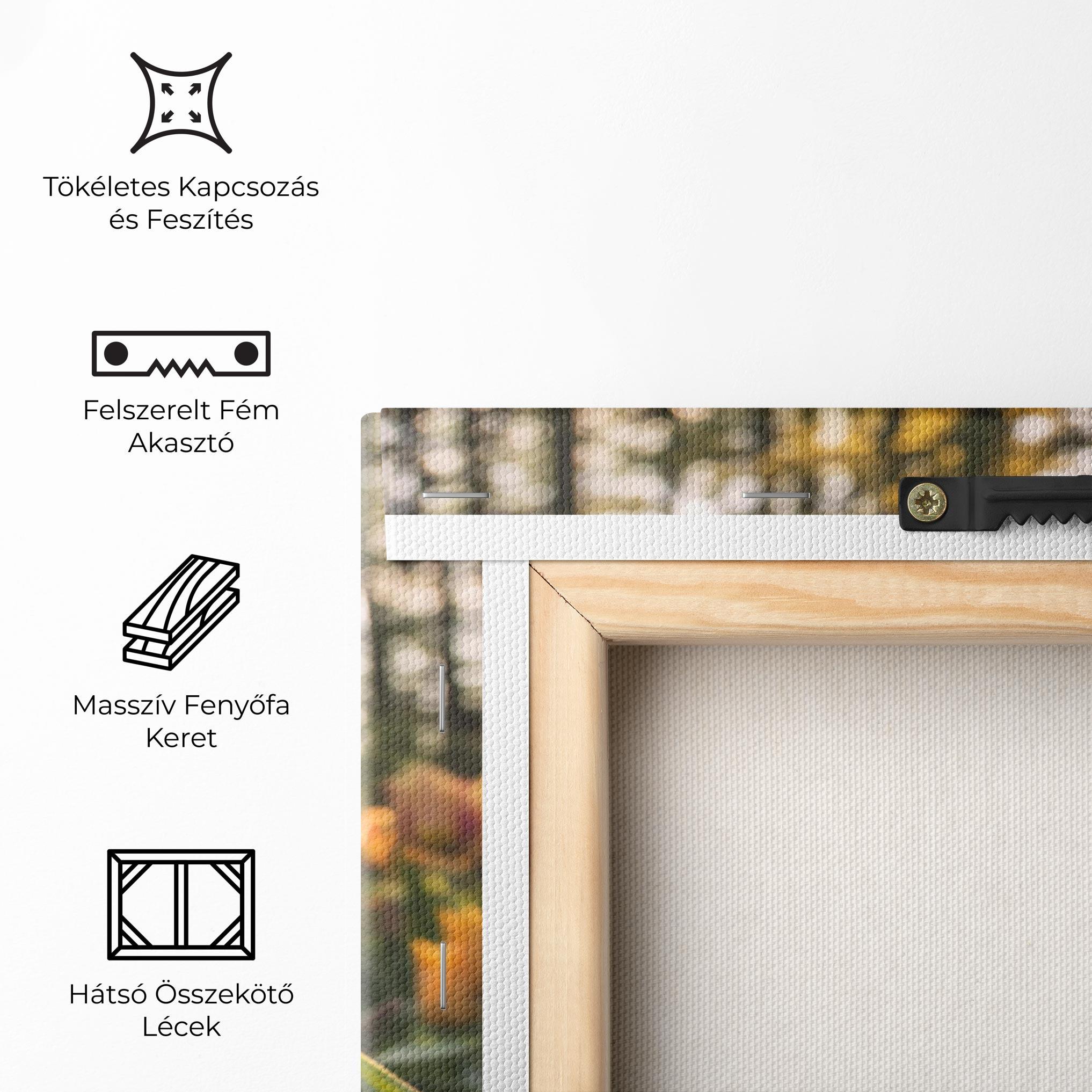 Vászonkép Forest Tulips mockup 5