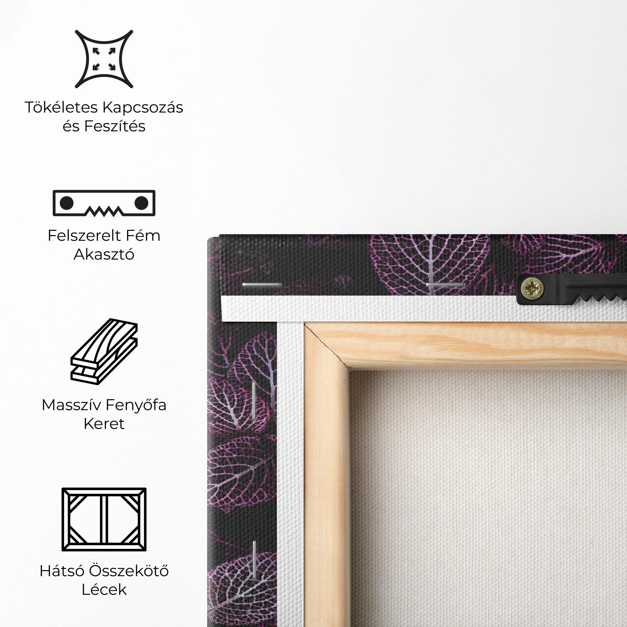 Vászonkép Purple Leaves mockup 5