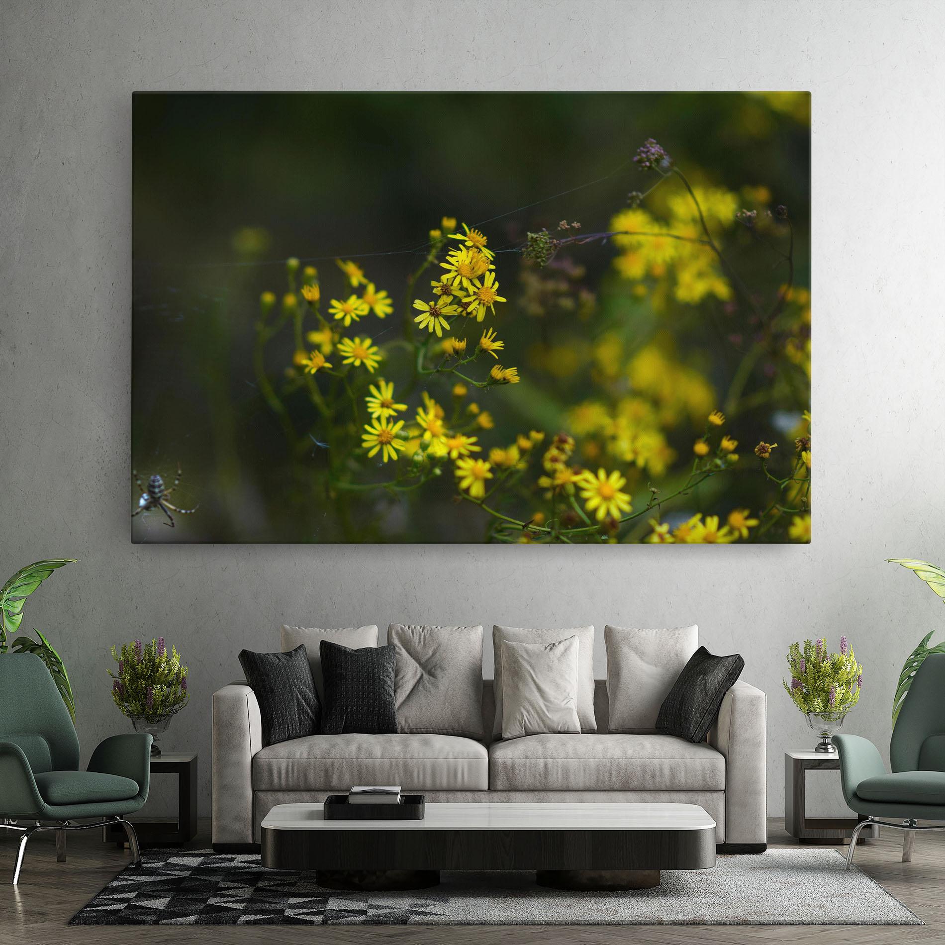 Vászonkép Small Wild Flowers mockup 7