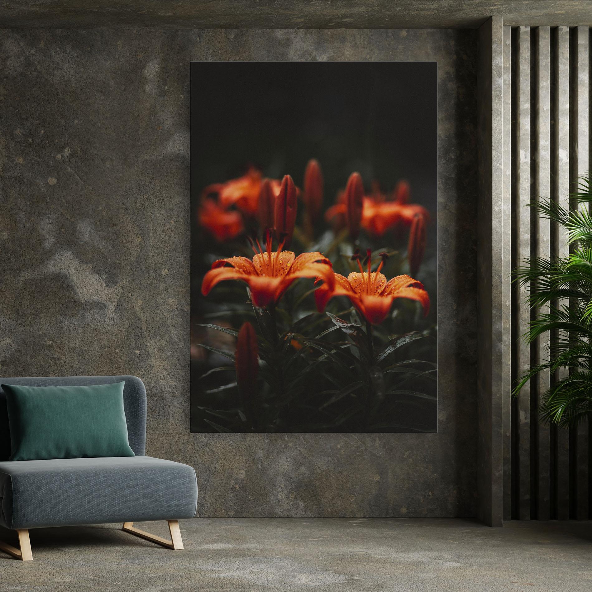 Vászonkép Dreamy Wild Flower mockup 7