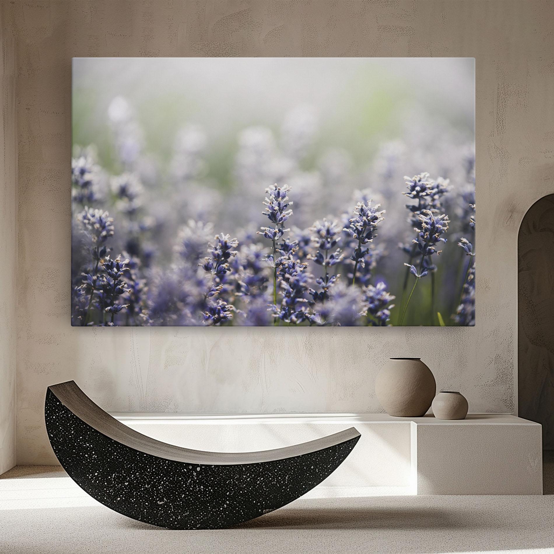 Vászonkép White Purple Wild mockup 8