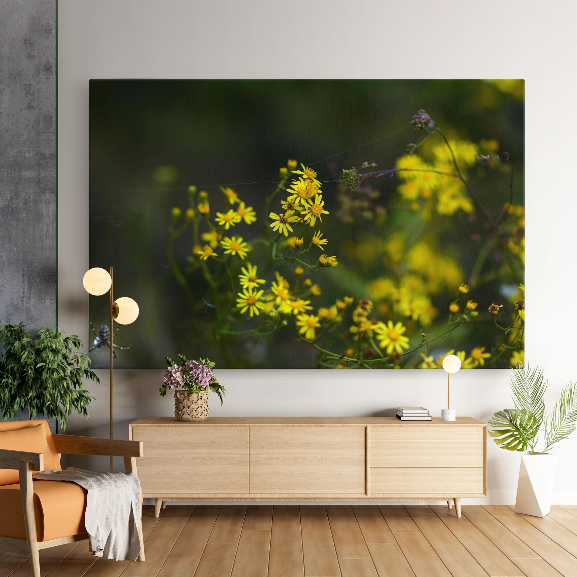 Vászonkép Small Wild Flowers mockup 9