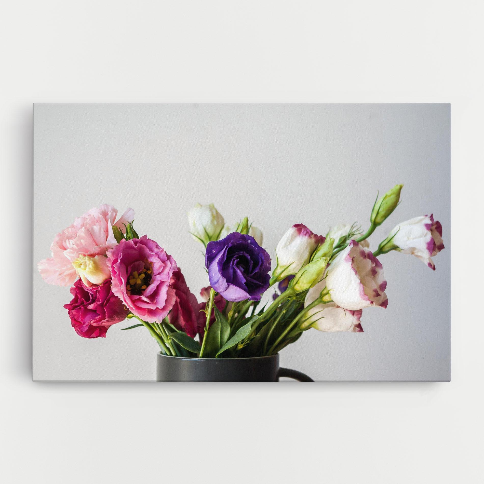 Vászonkép Flowers In Vase mockup 0