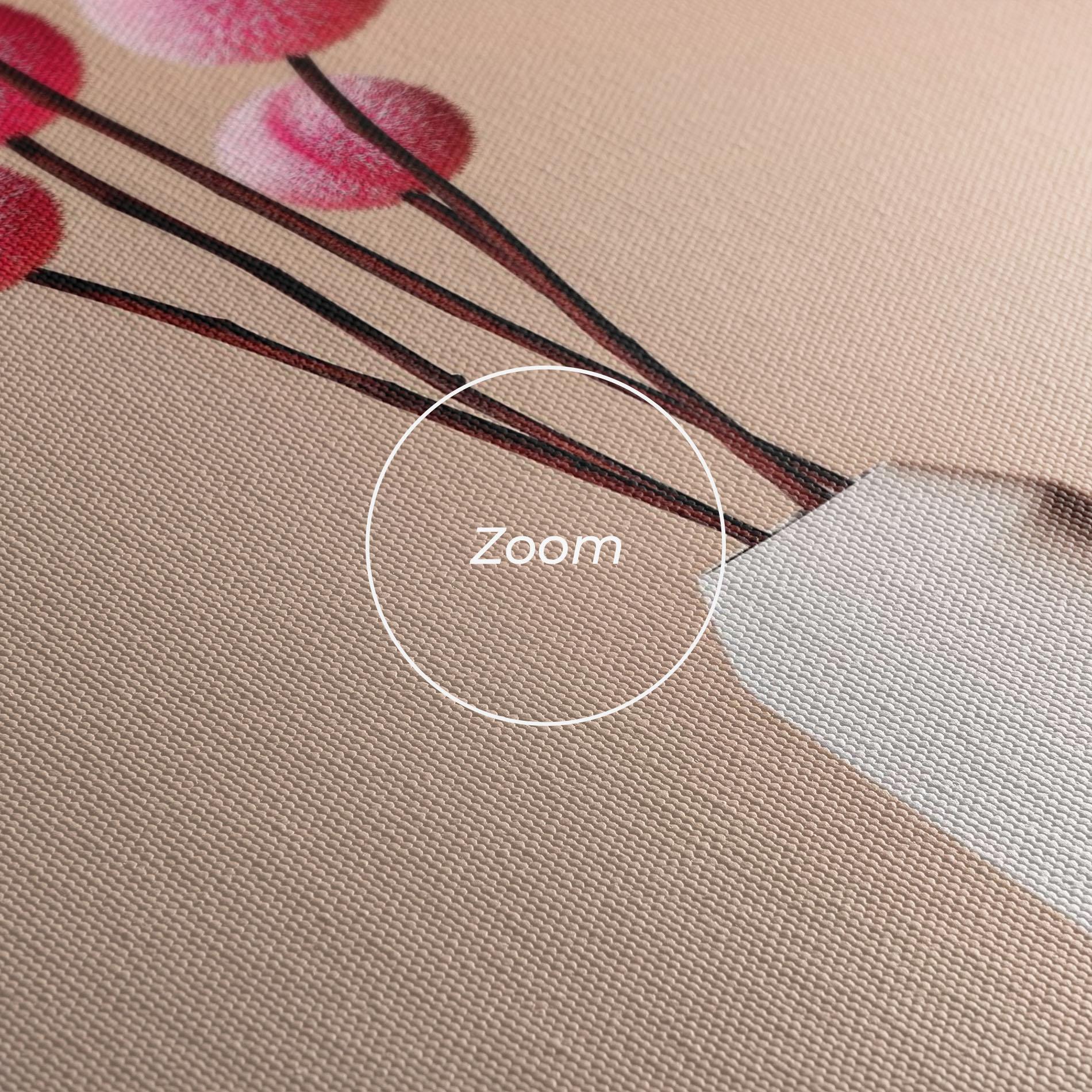 Vászonkép Pink Circle Vase mockup 3