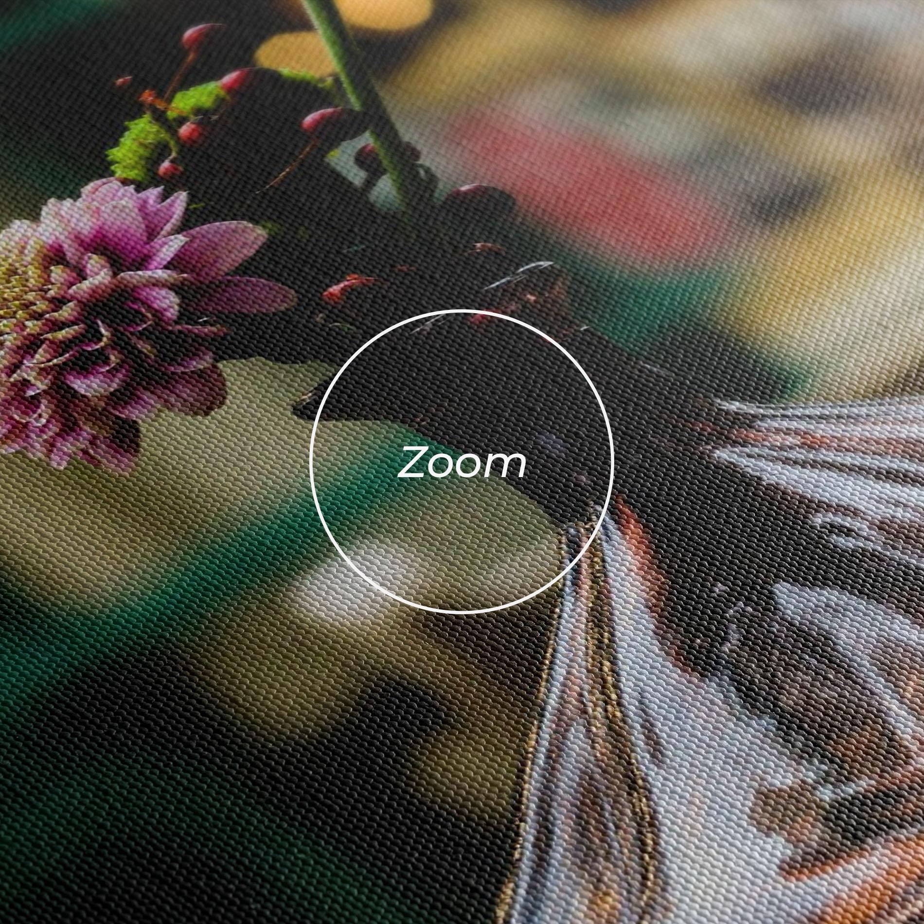 Vászonkép Pink Vase Flower mockup 3