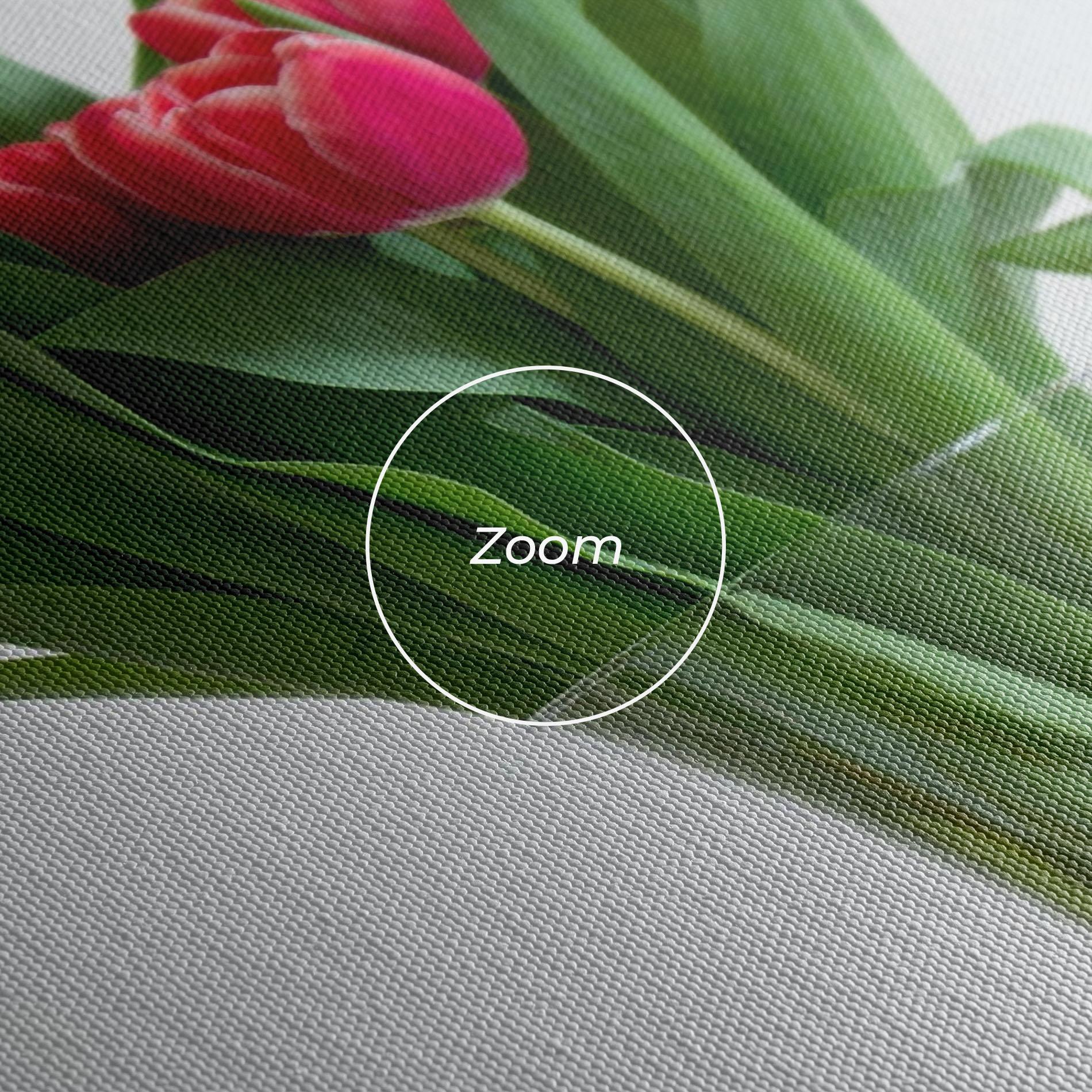 Vászonkép Pretty Tulips Vase mockup 3