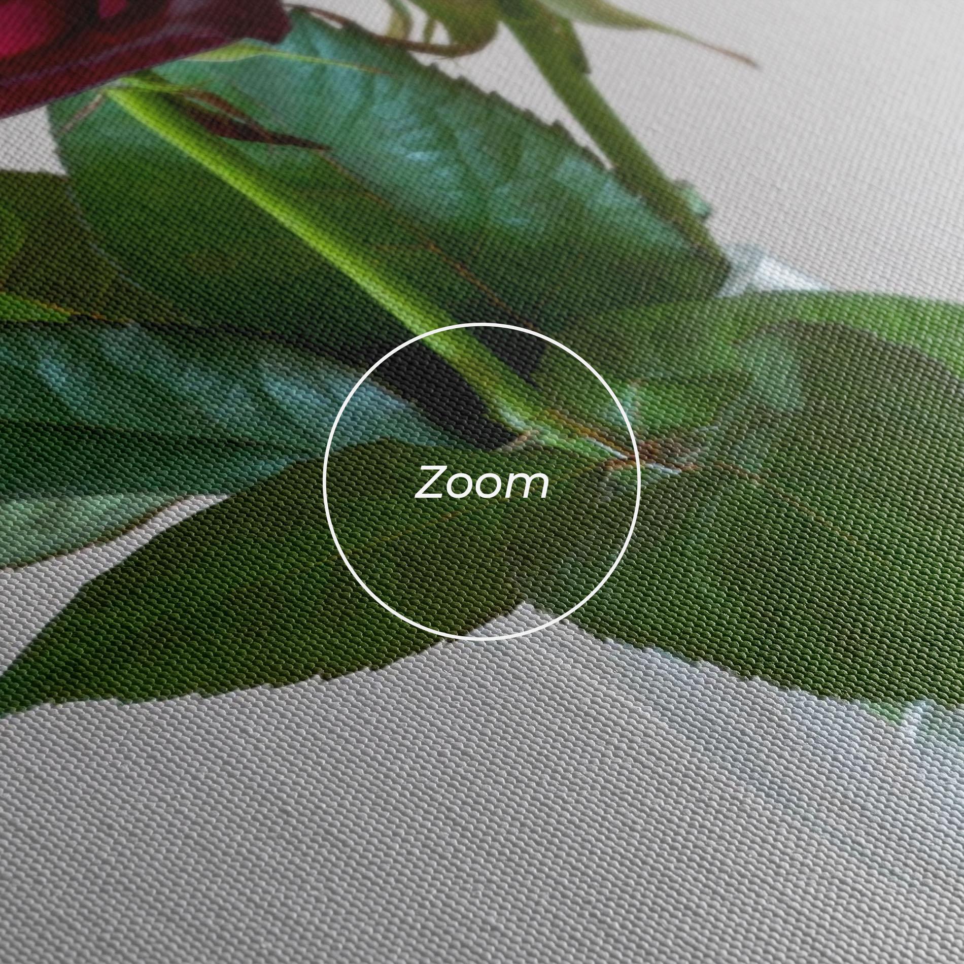 Vászonkép Red Roses Vase mockup 3