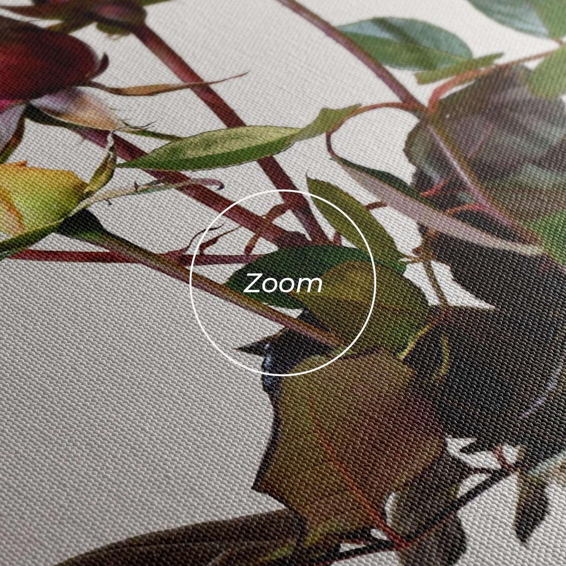 Vászonkép Roses Vase mockup 3