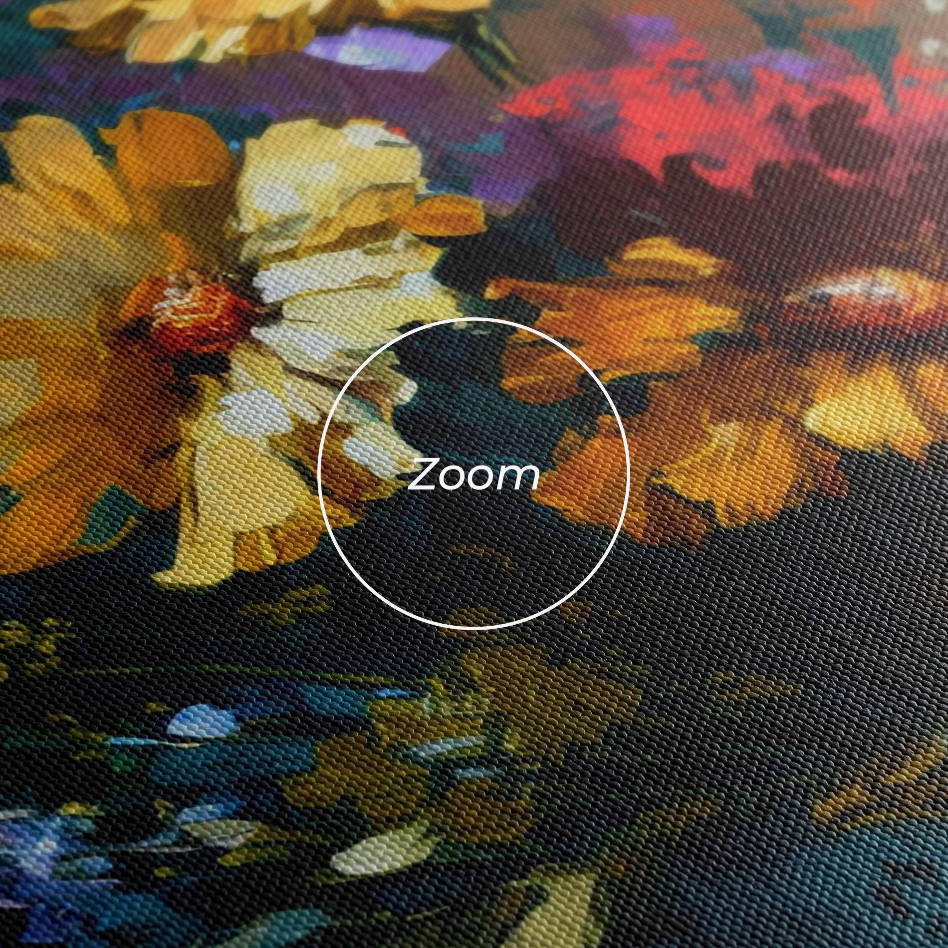 Vászonkép Yellow Art Vase mockup 3
