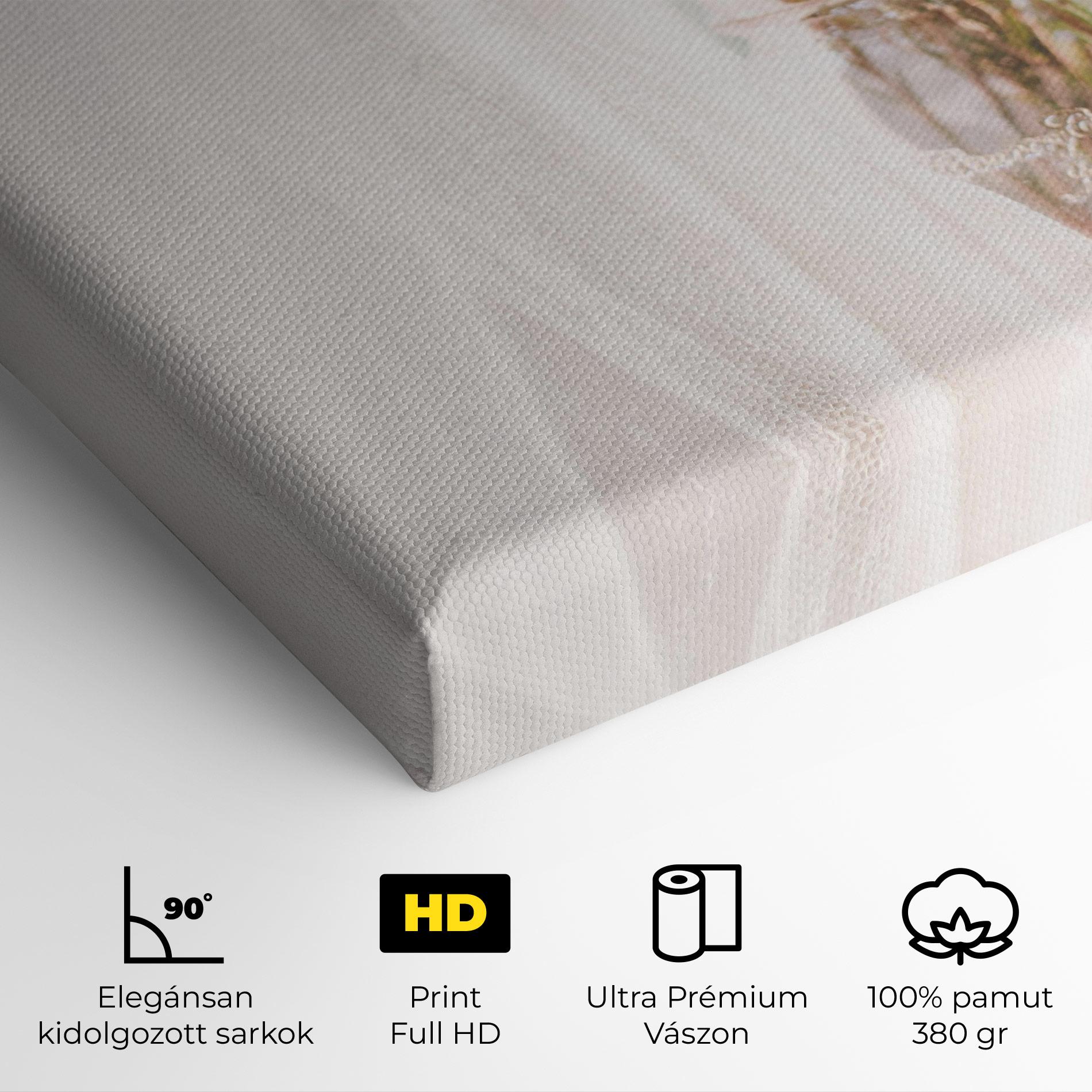 Vászonkép Field Flowers Vase mockup 4