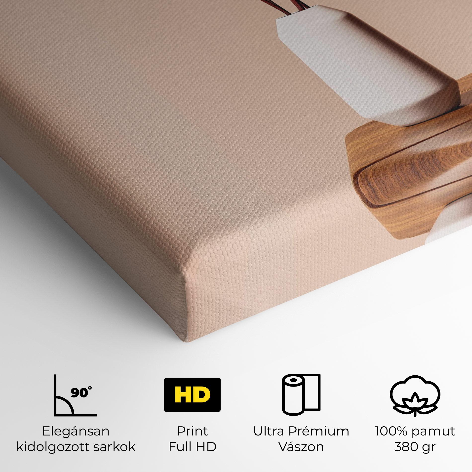 Vászonkép Pink Circle Vase mockup 4