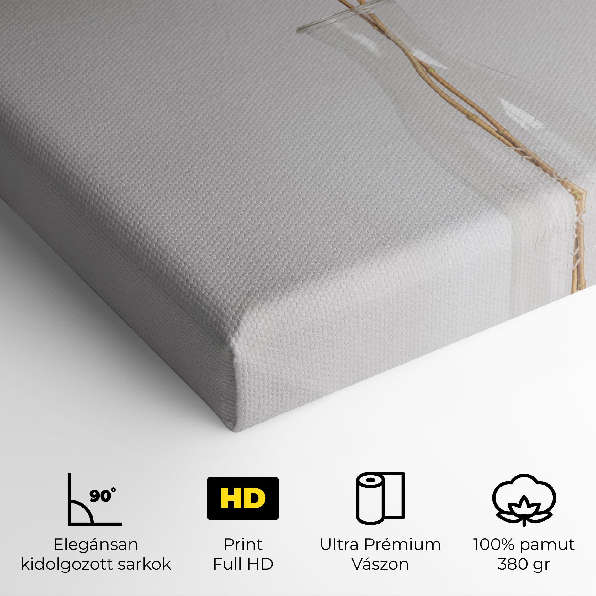 Vászonkép Pretty Flower Vase mockup 4