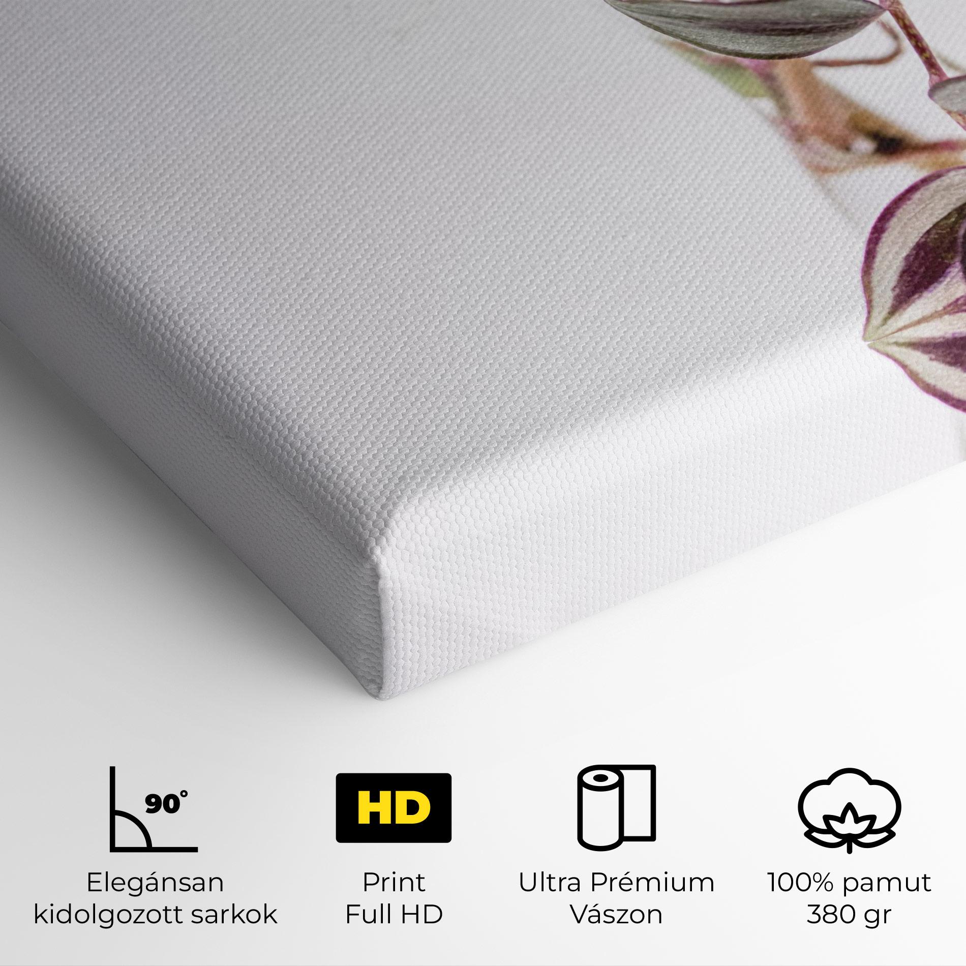 Vászonkép Pretty Leaf Vase mockup 4