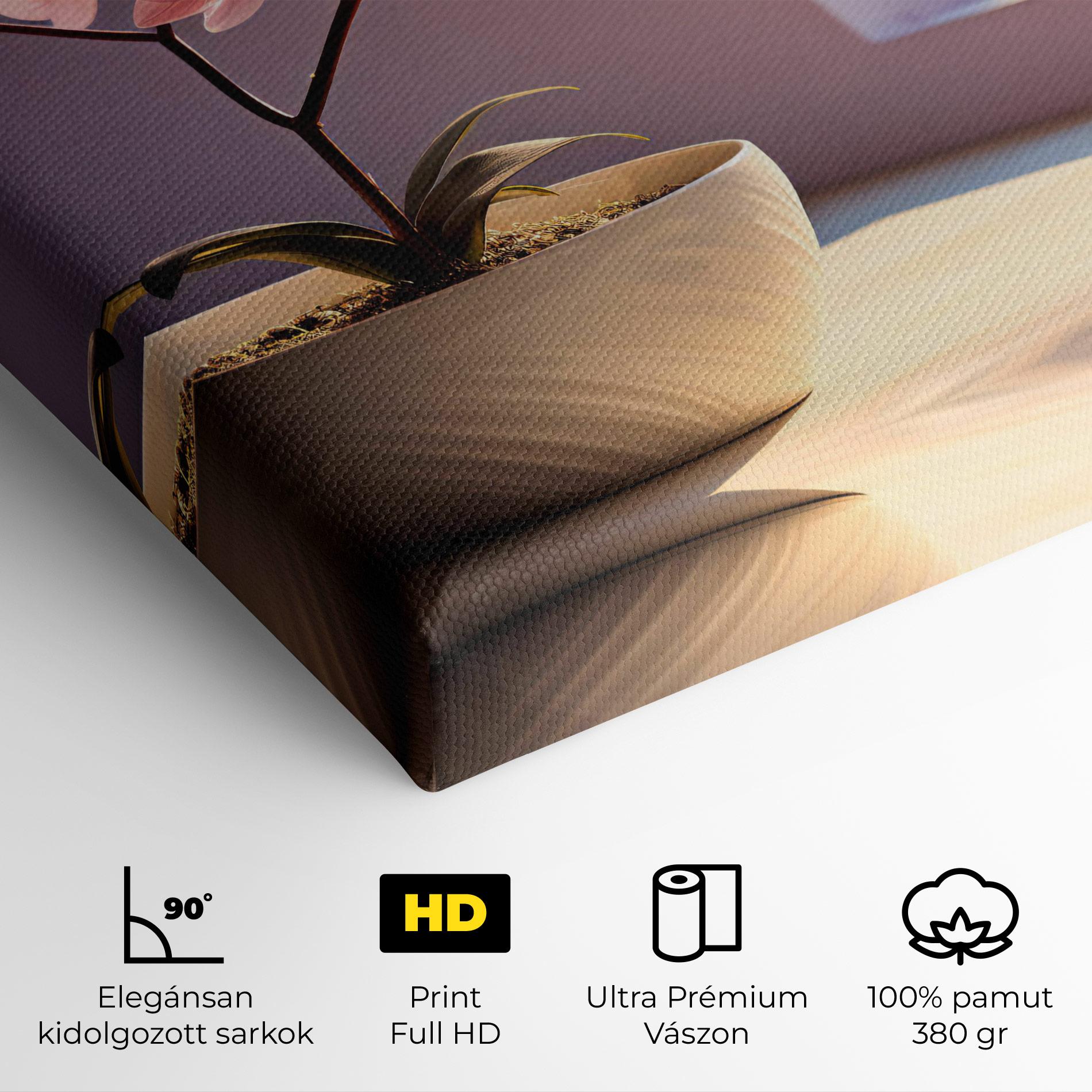 Vászonkép Window Vase mockup 4