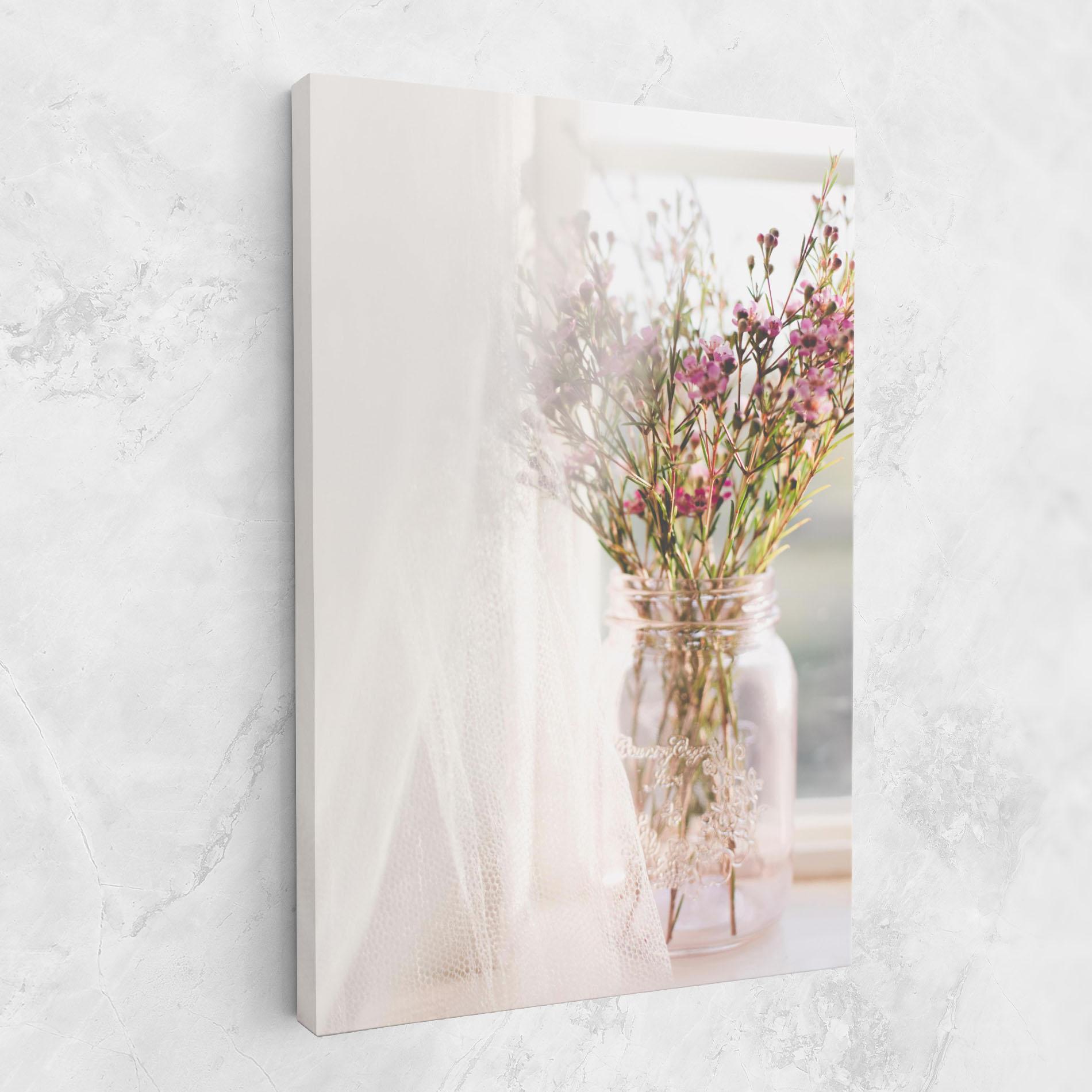 Vászonkép Field Flowers Vase mockup 1