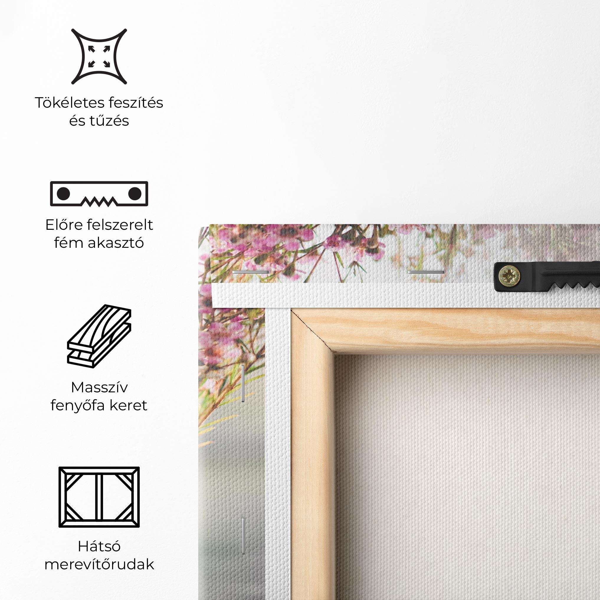 Vászonkép Field Flowers Vase mockup 5