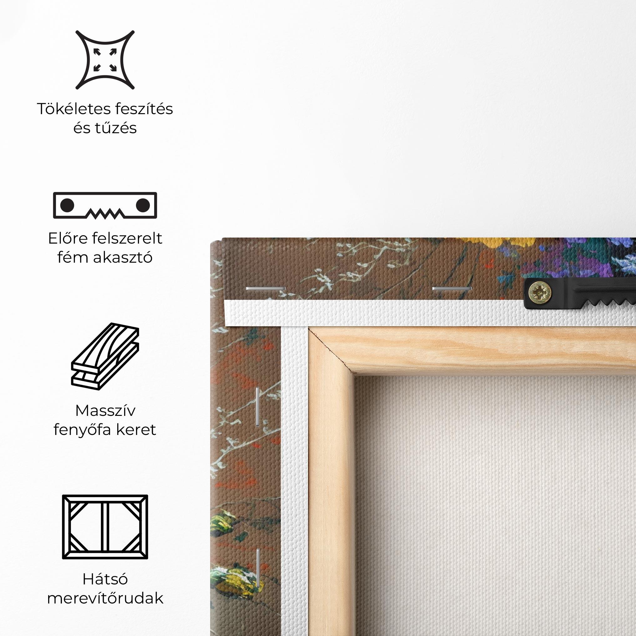 Vászonkép Yellow Art Vase mockup 5