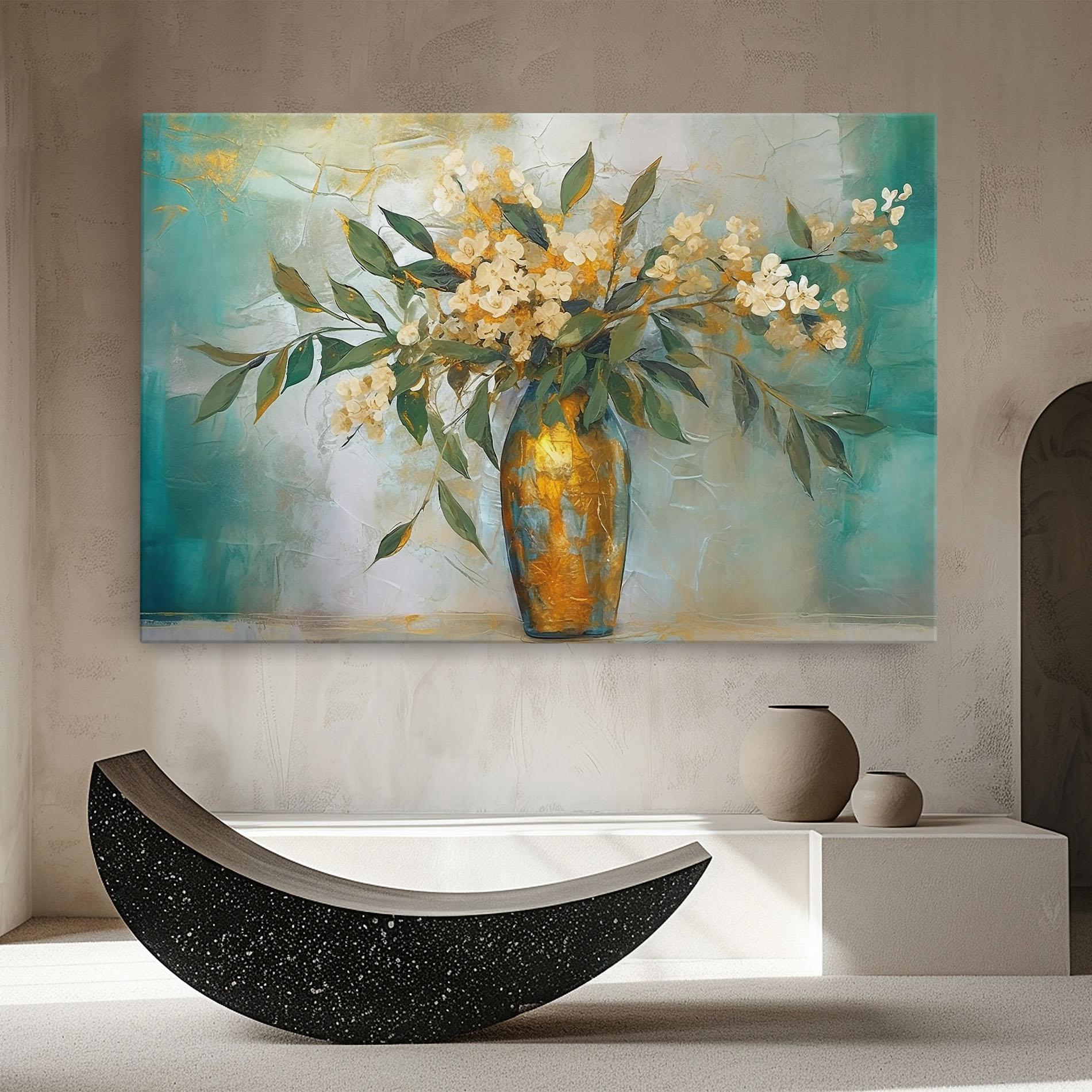 Vászonkép Abstract Vase Art mockup 8