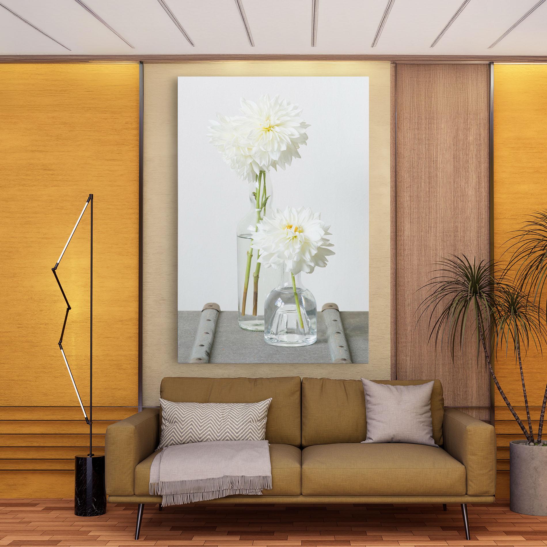 Vászonkép Big Flower Vase mockup 9