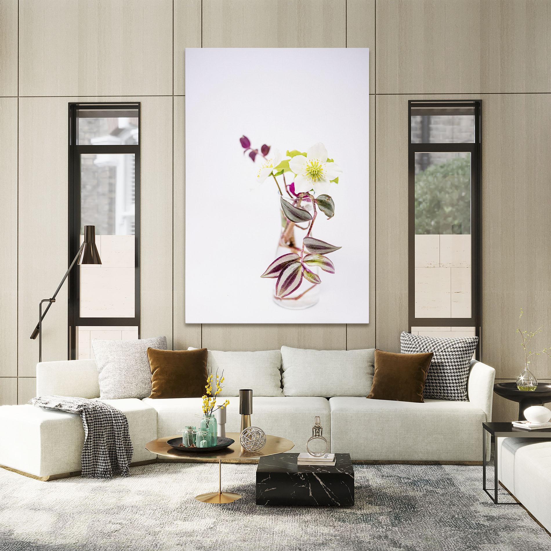 Vászonkép Pretty Leaf Vase mockup 2