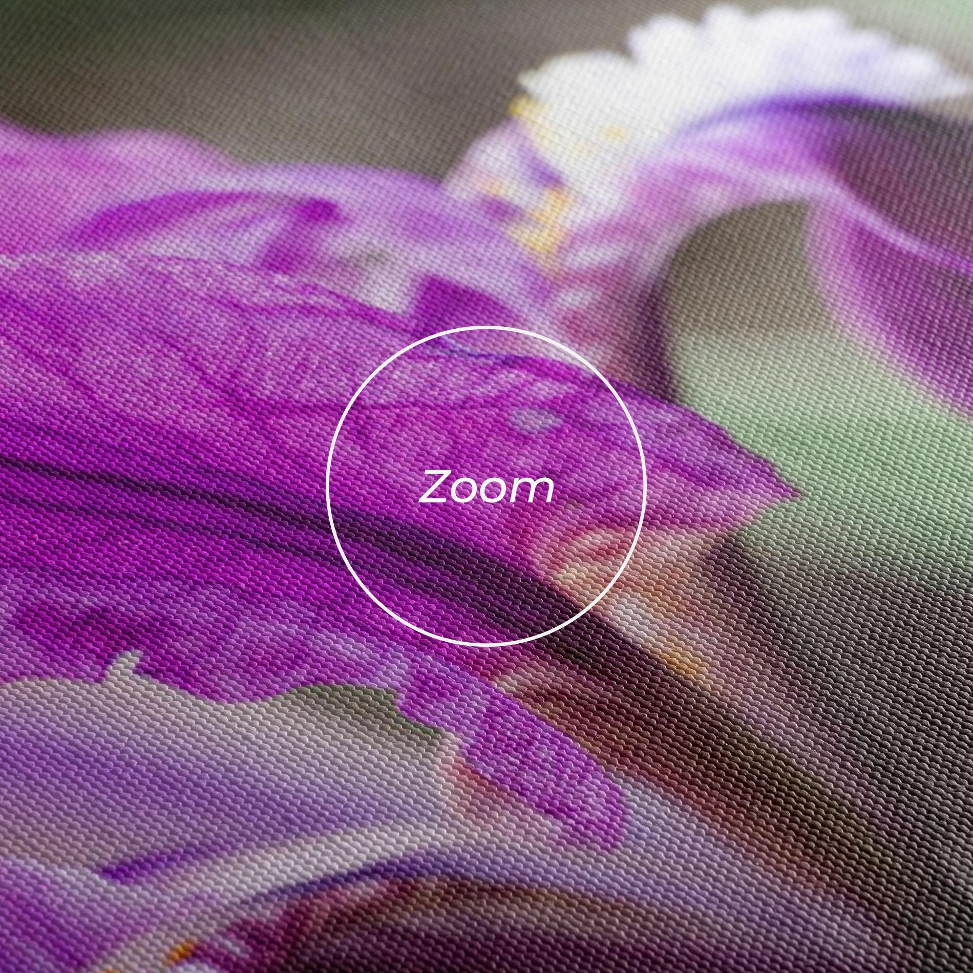 Vászonkép Dark Pink Iris mockup 3