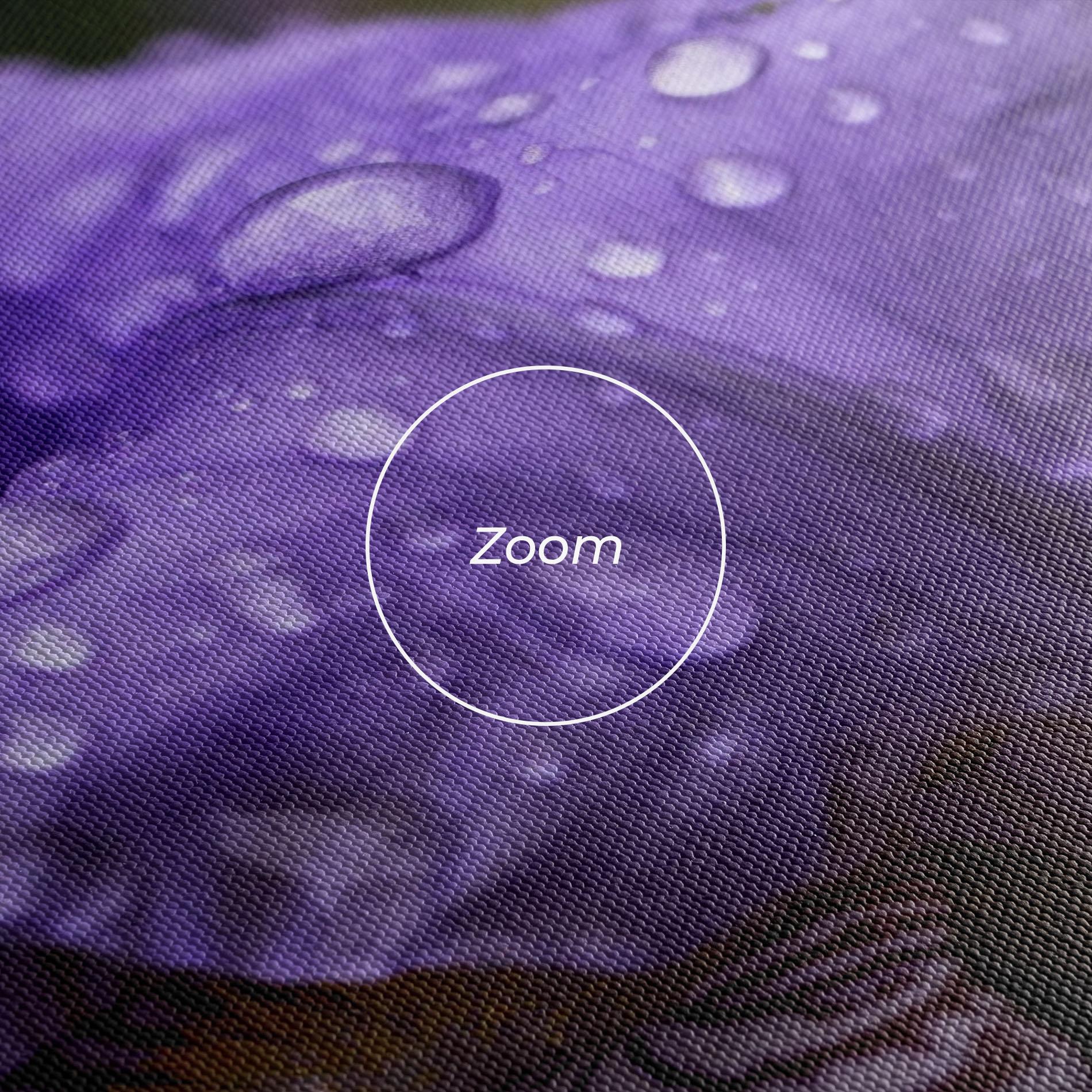 Vászonkép Rain In The Garden mockup 3