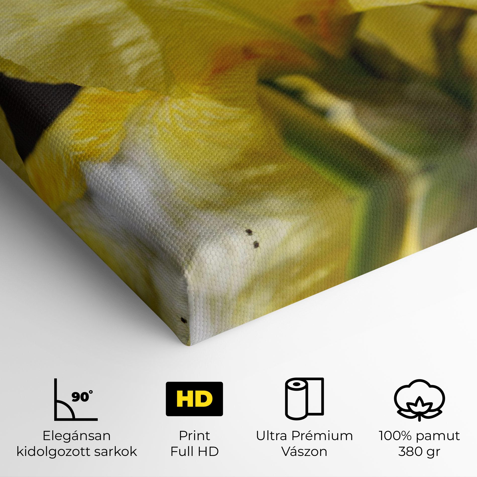 Vászonkép Garden Yellow Iris mockup 4