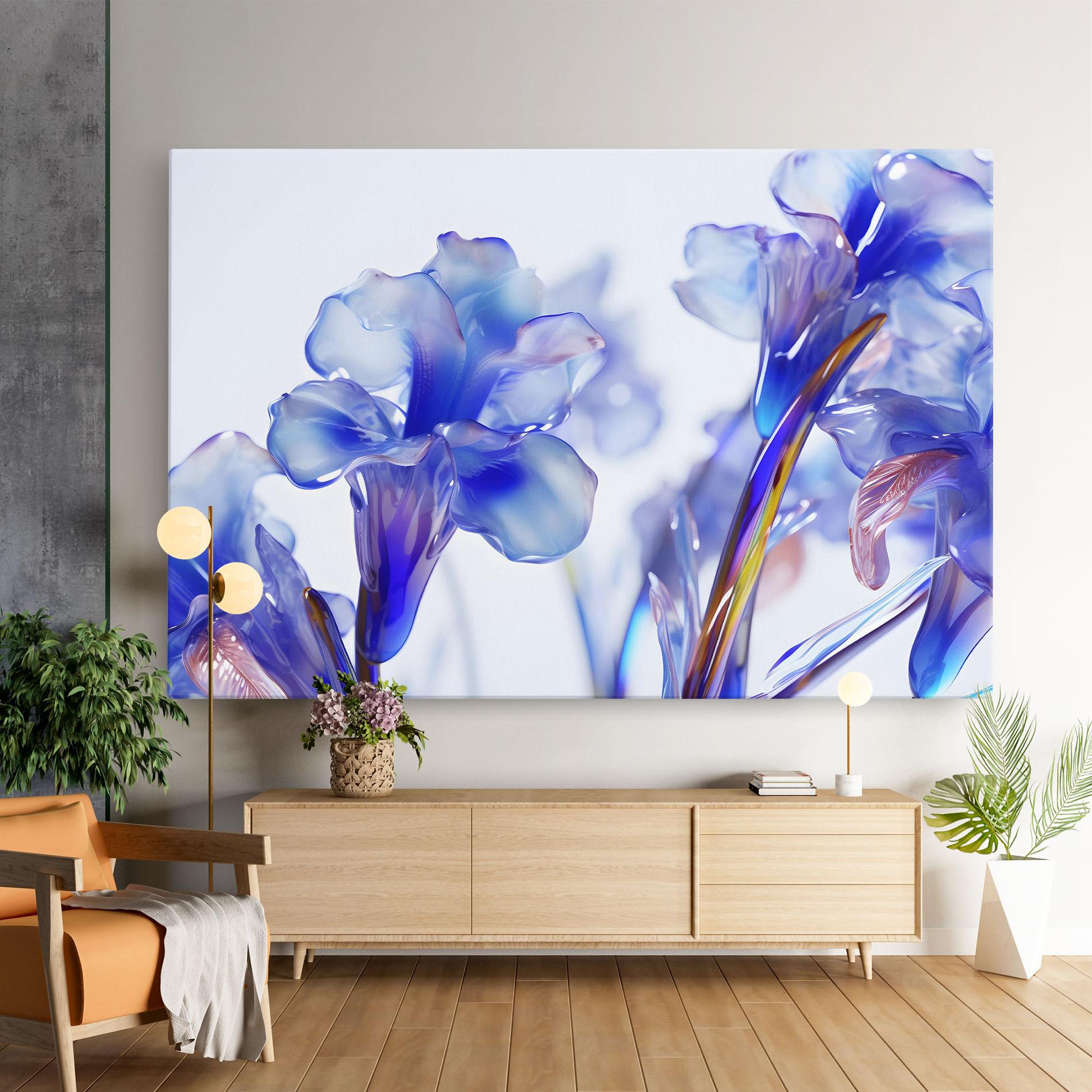 Vászonkép Iris Glass mockup 9