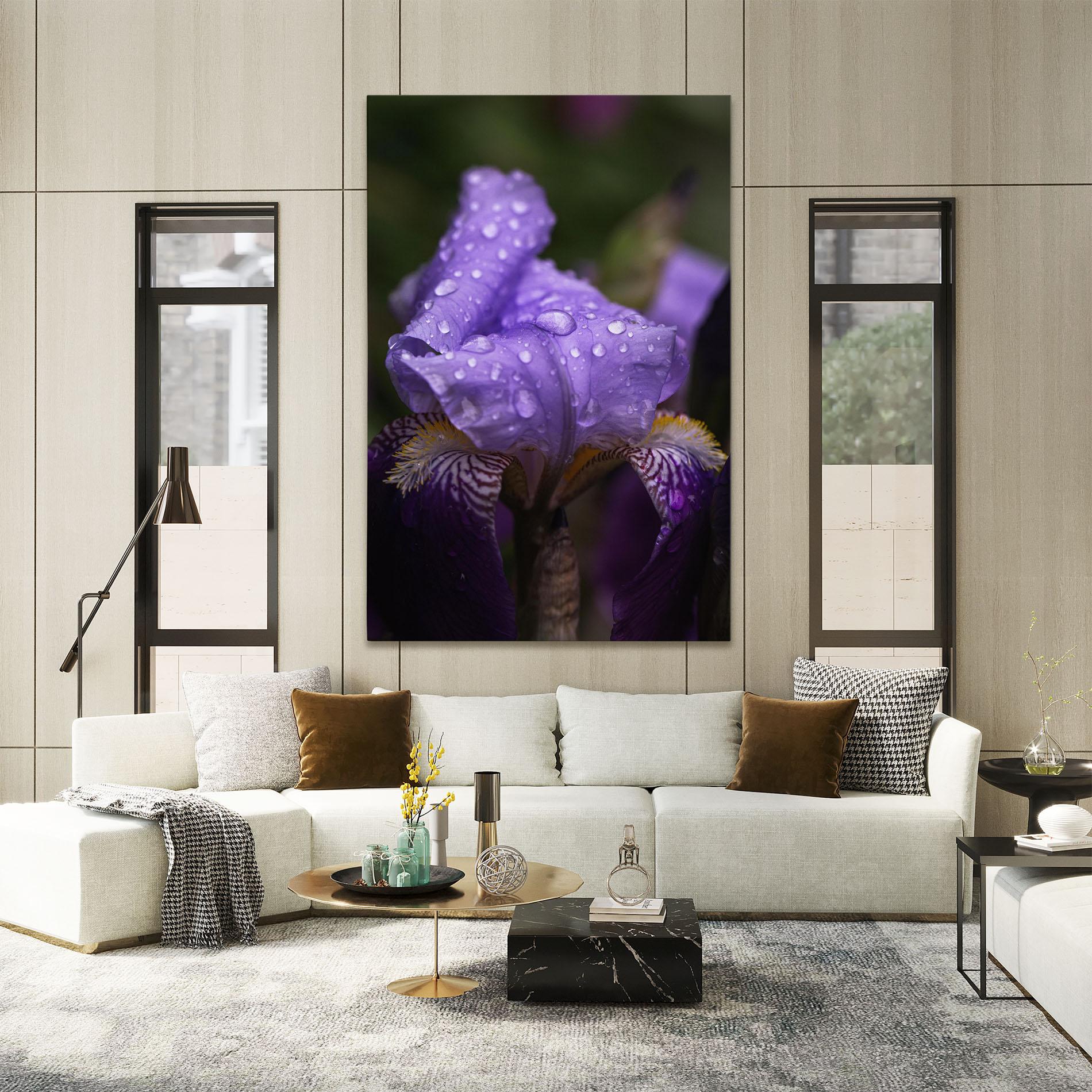 Vászonkép Rain In The Garden mockup 2