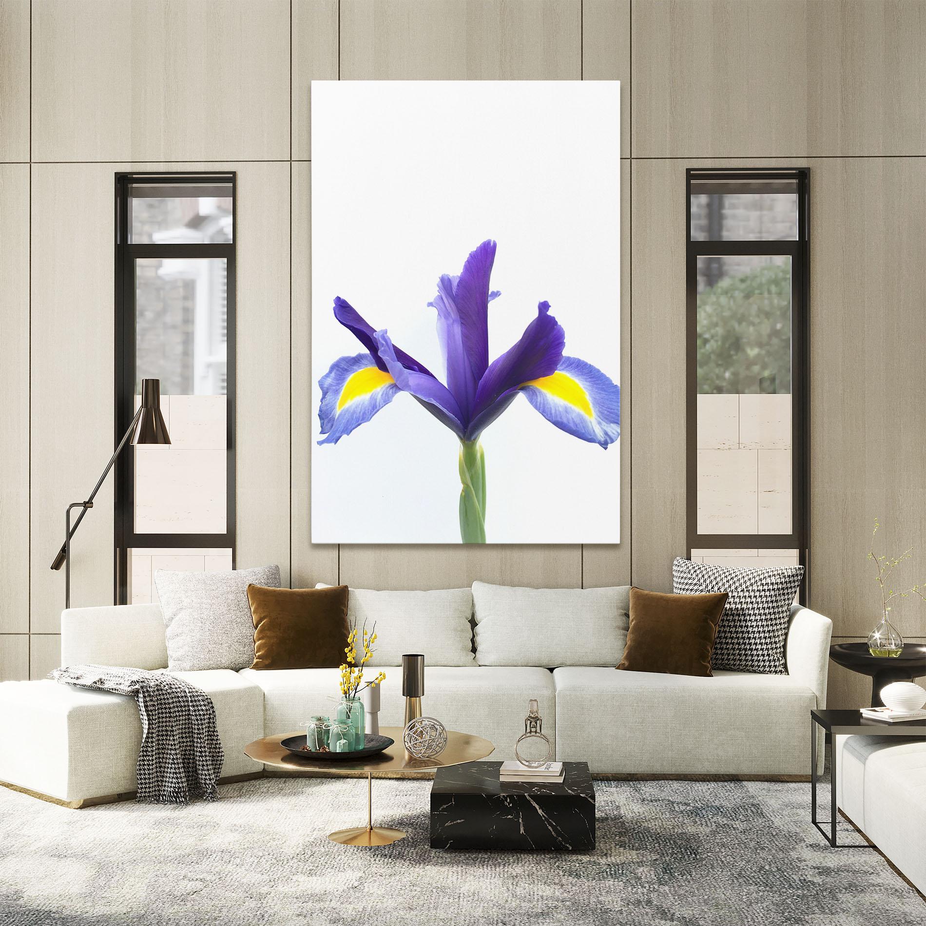 Vászonkép Yellow Color Iris mockup 2