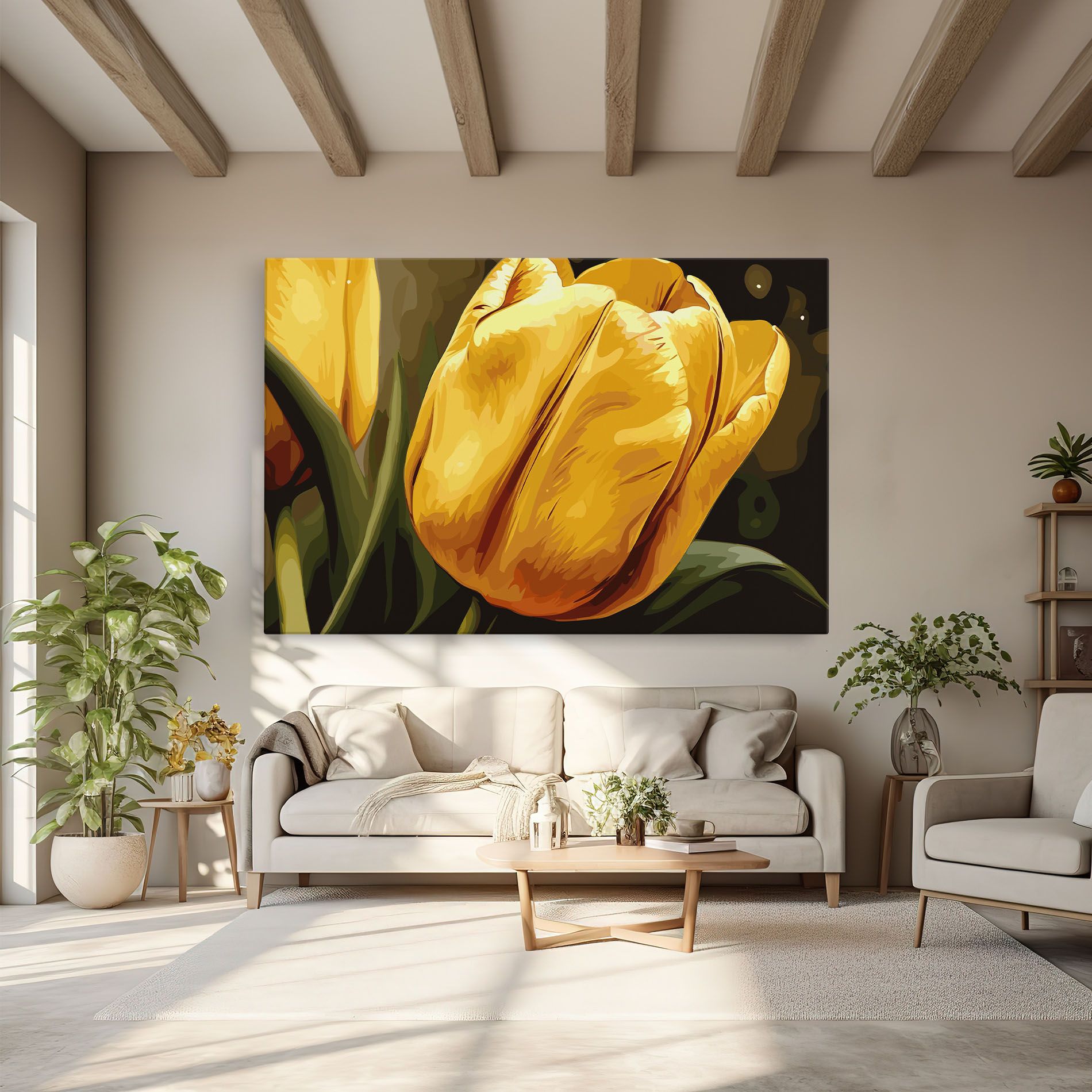 Big Yellow Tulip mockup 6